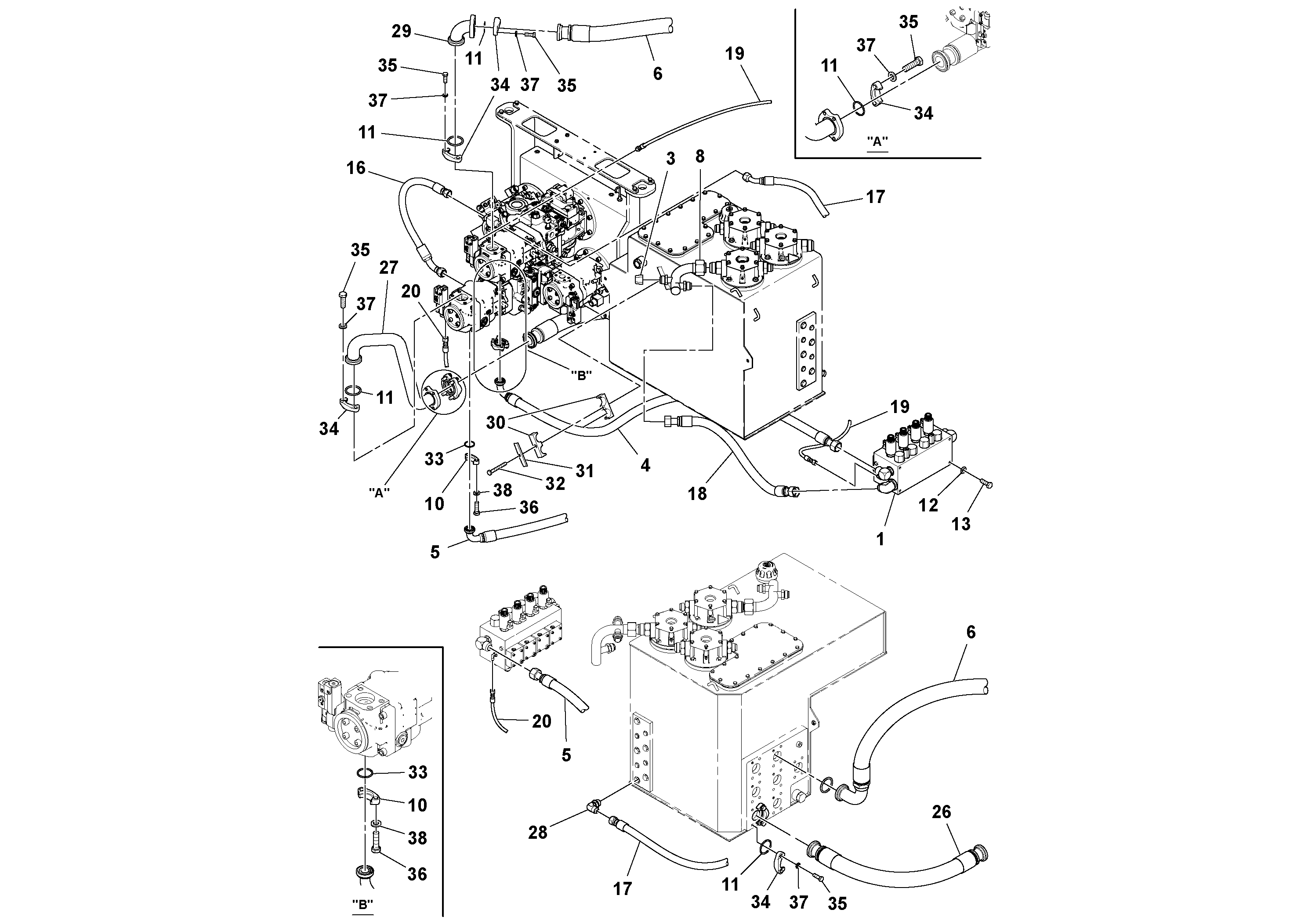 Timing gear casing RM19287499 VOLVO