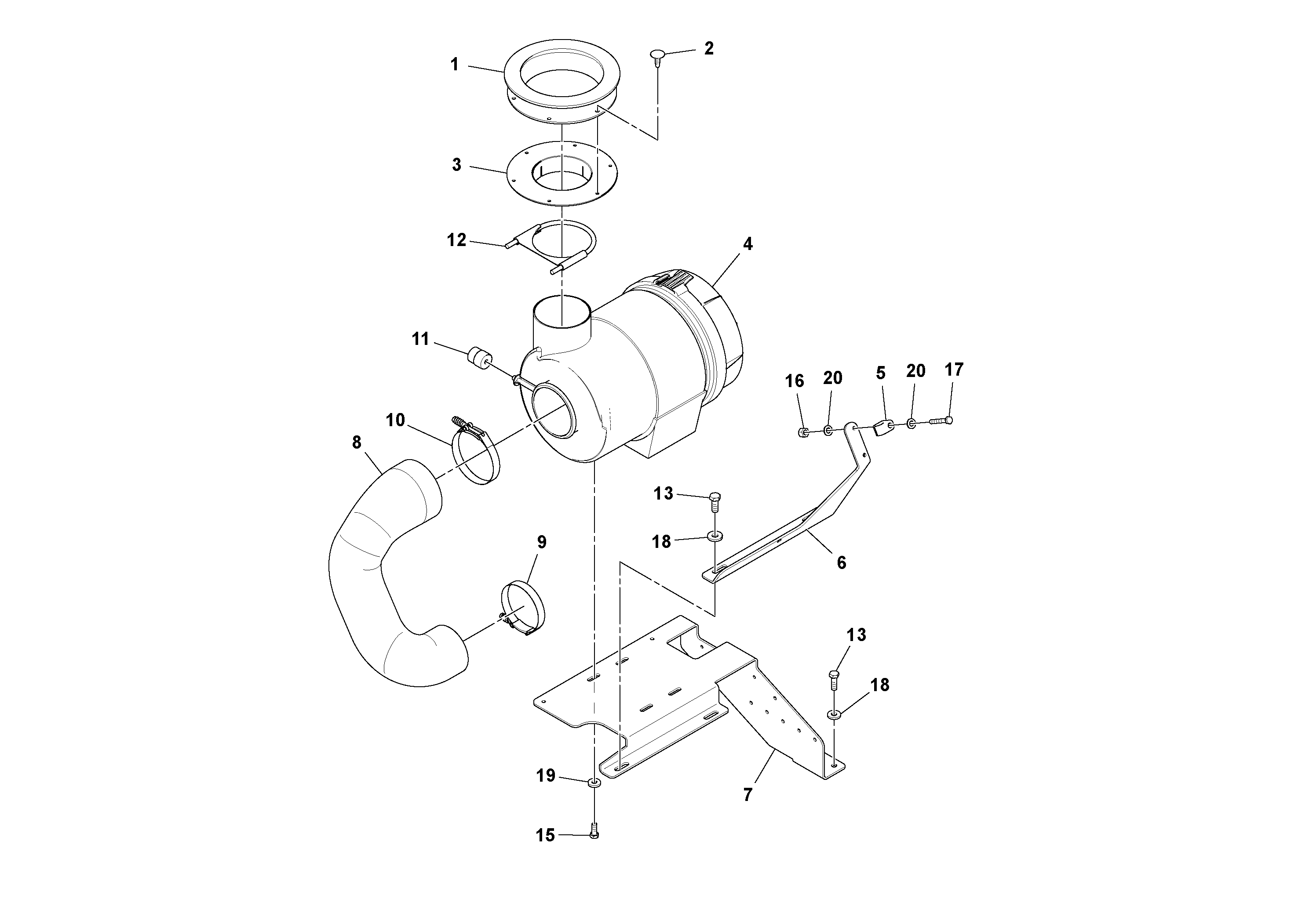 Tilt Arm RM43904168 VOLVO