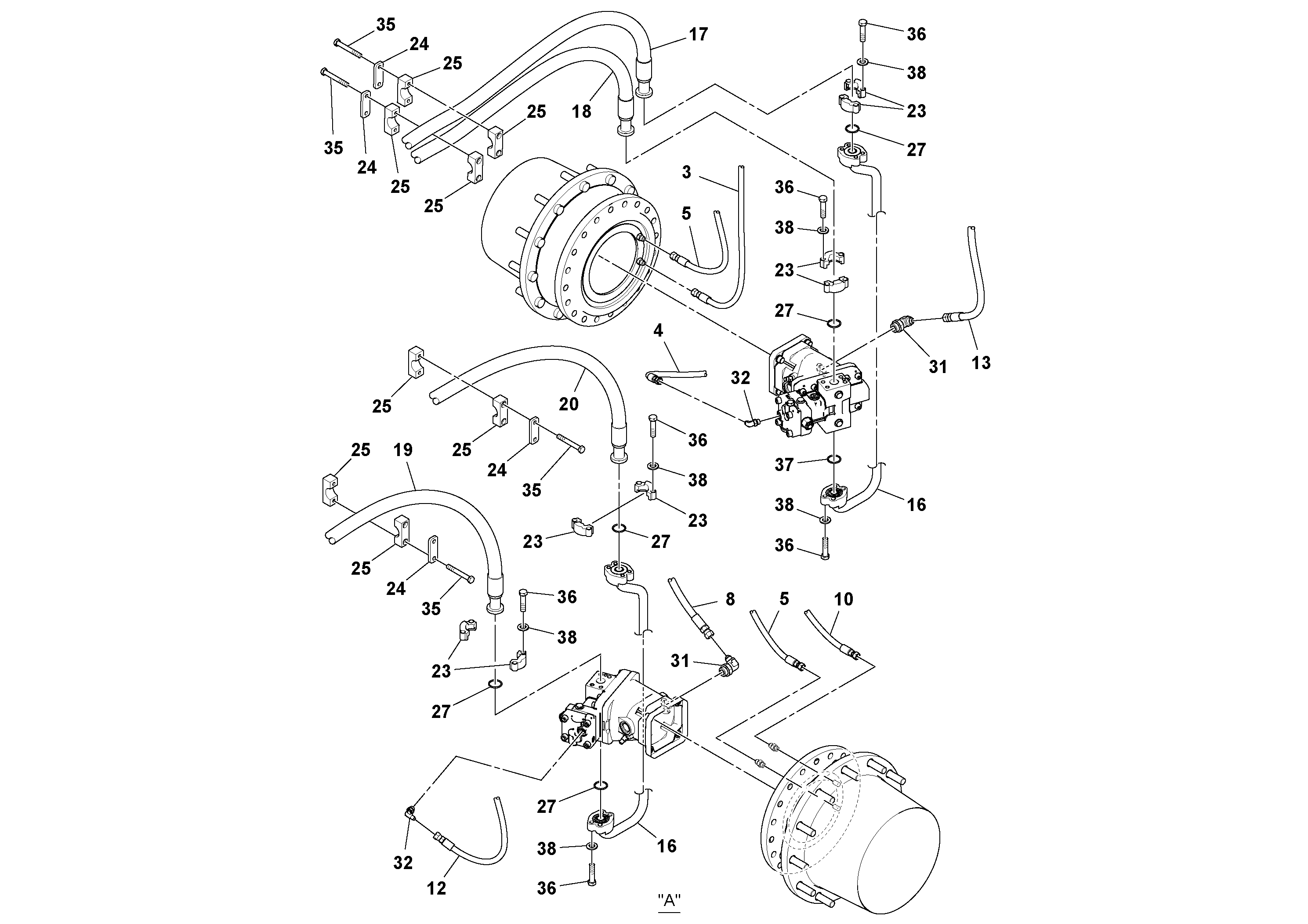 Timing gear casing RM19284298 VOLVO
