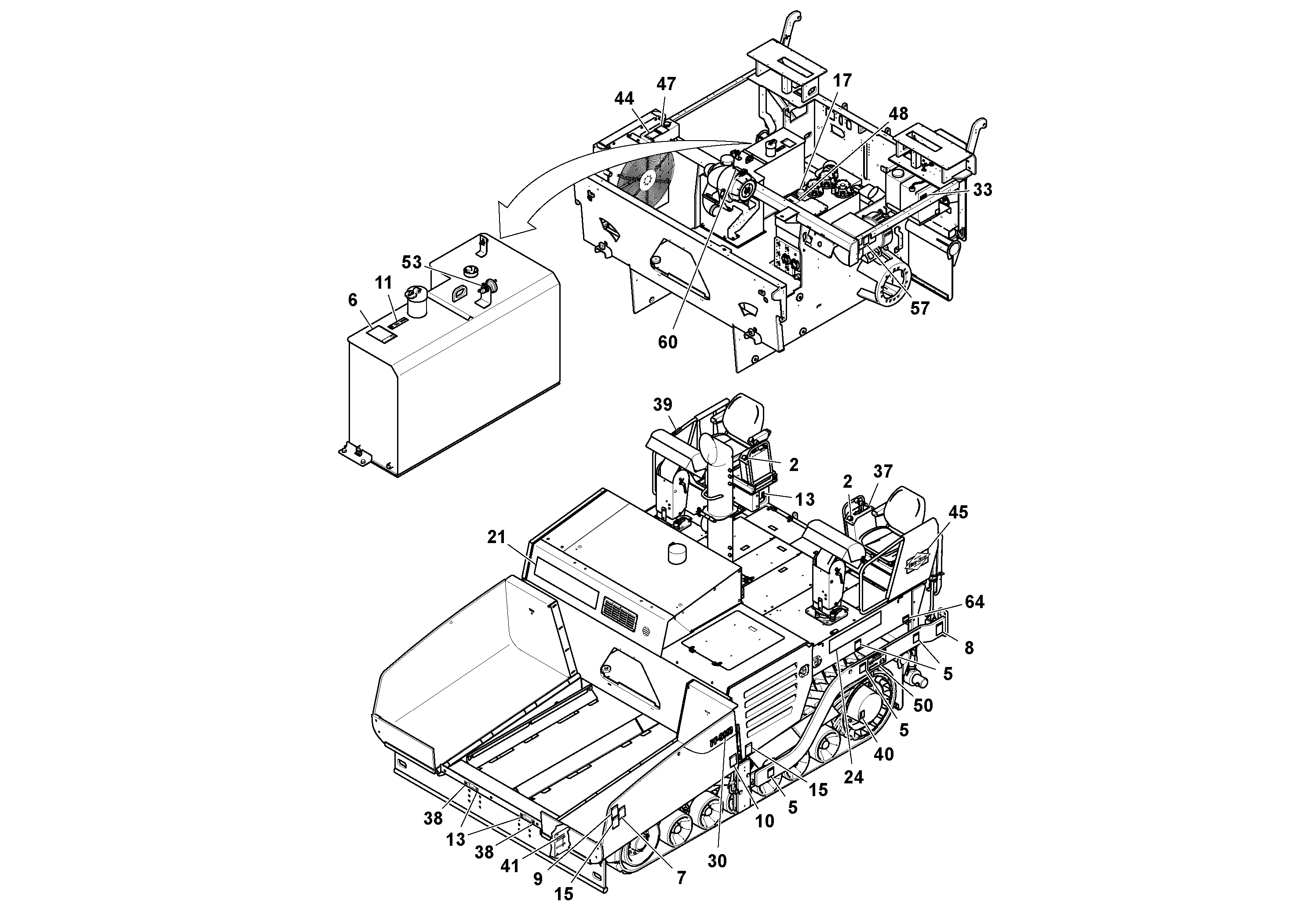 Cylinder Block RM13208012 VOLVO