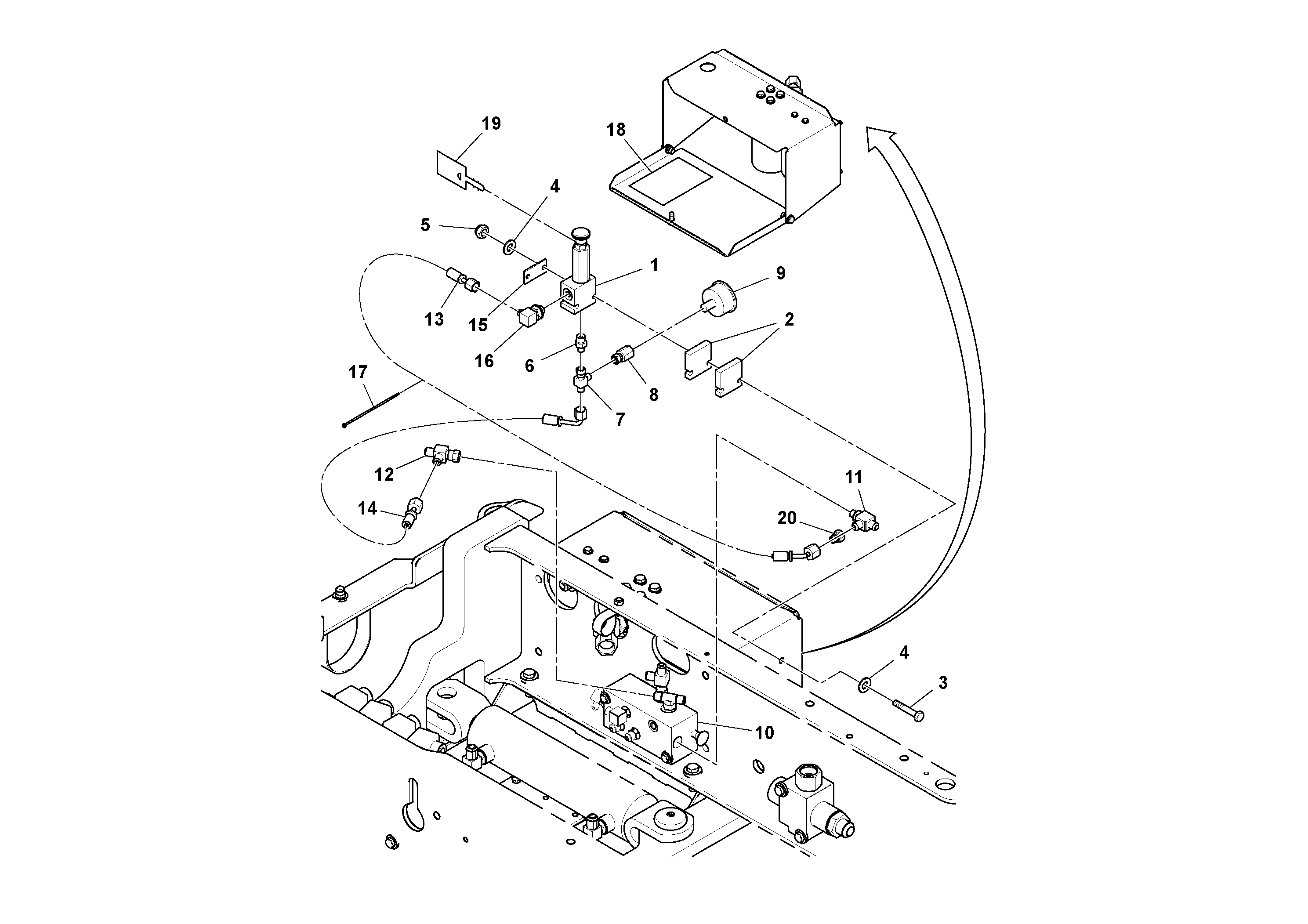Valve Assembly, Stop RM95473443 VOLVO