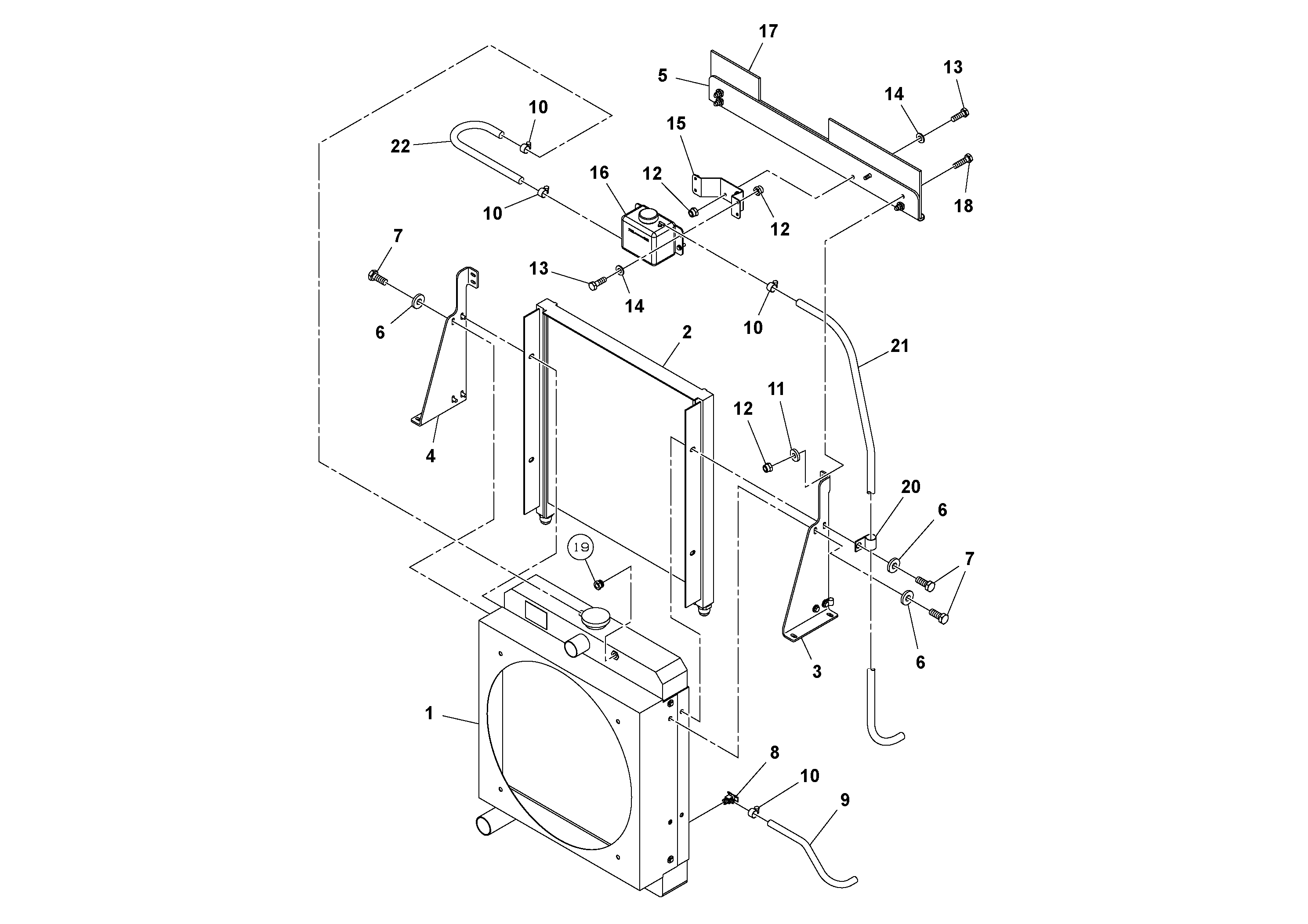 Seat frame RM13271283 VOLVO