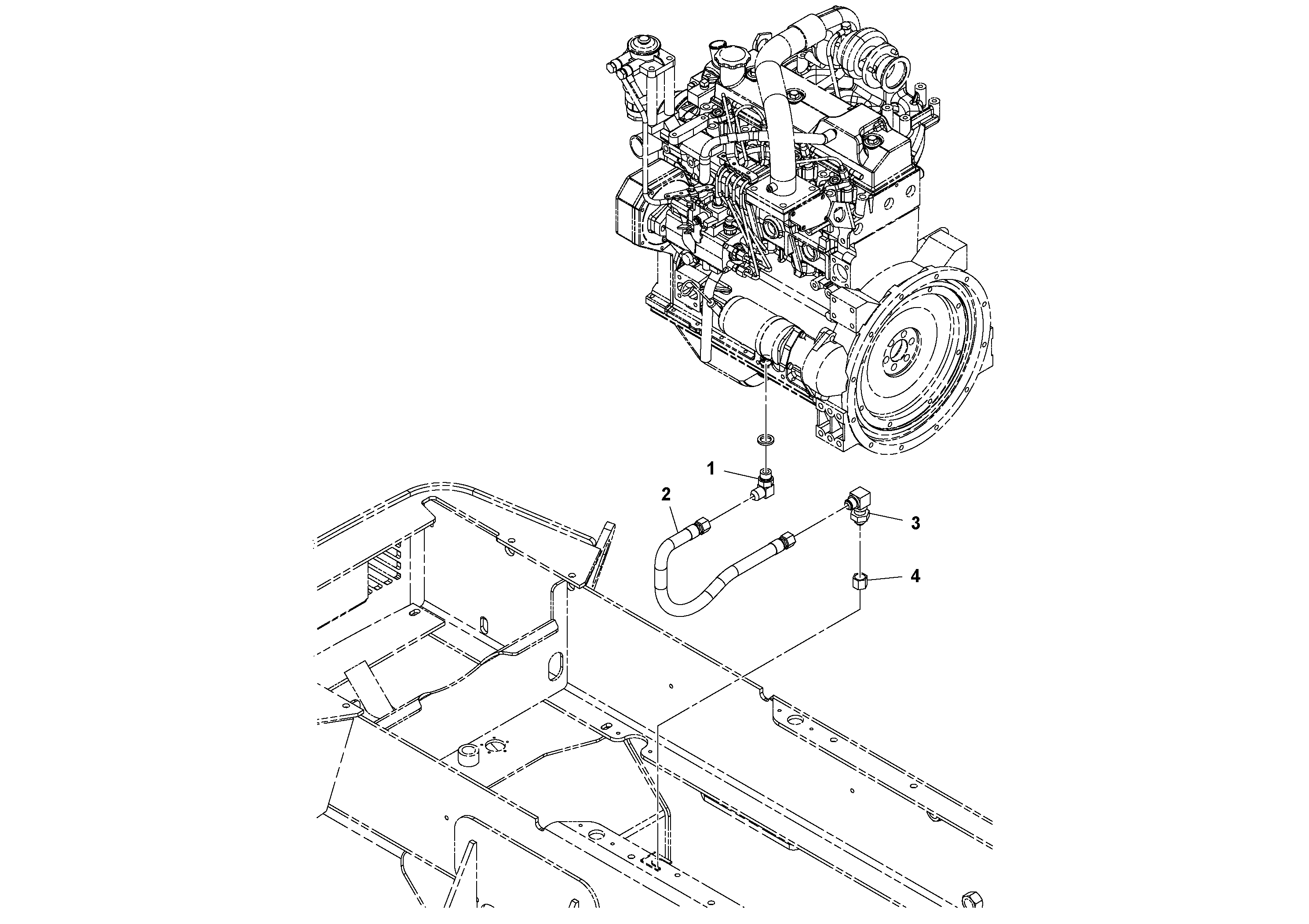 Timing gear casing RM13364724 VOLVO