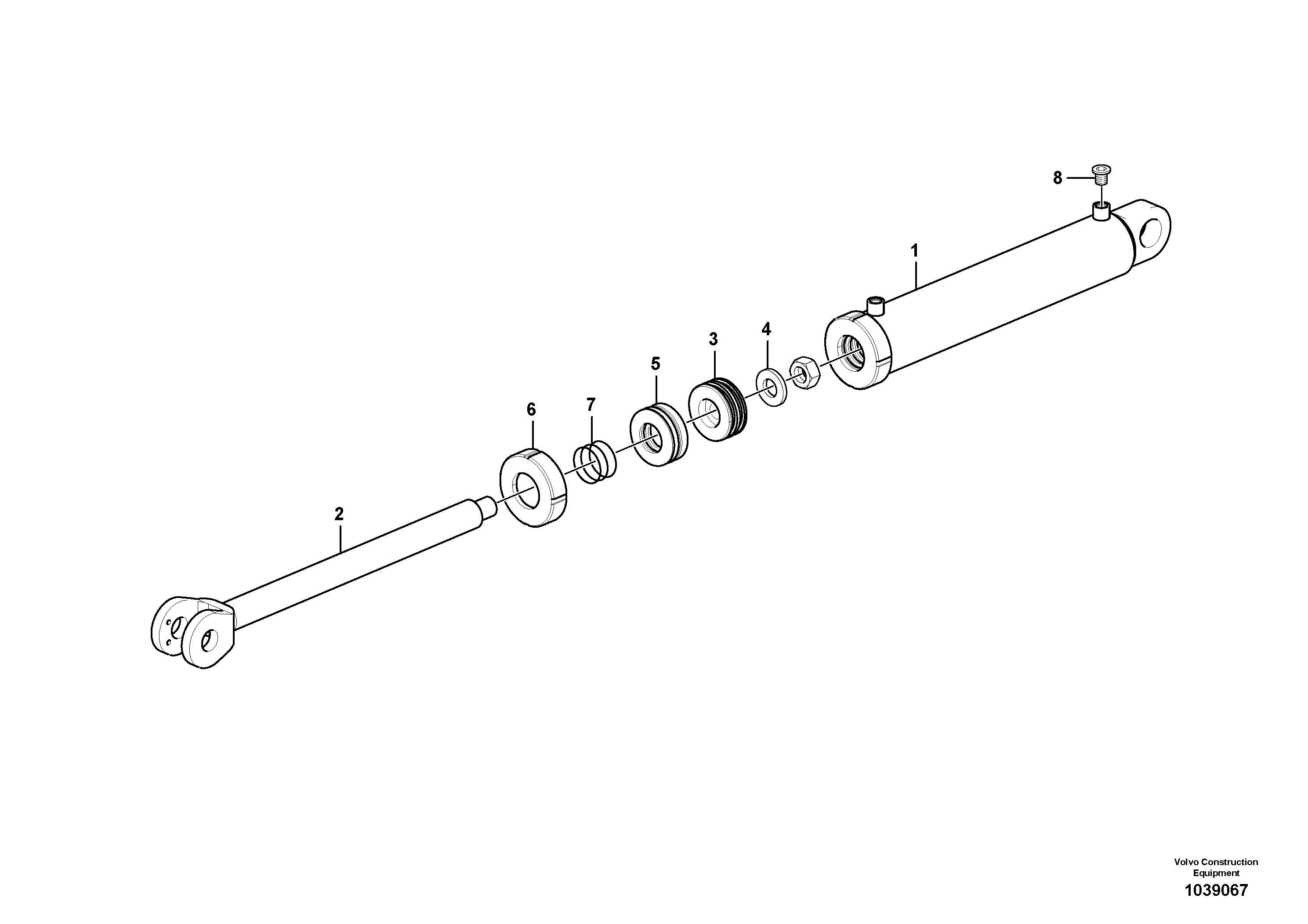 Oil Tap VOE12744478 VOLVO