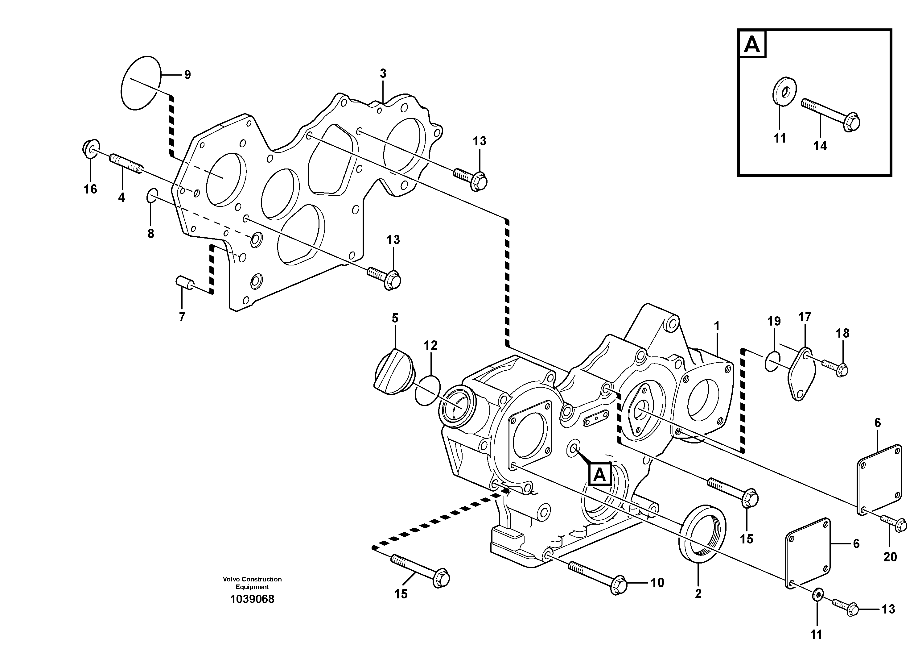 Boom Suspension VOE15102059 VOLVO