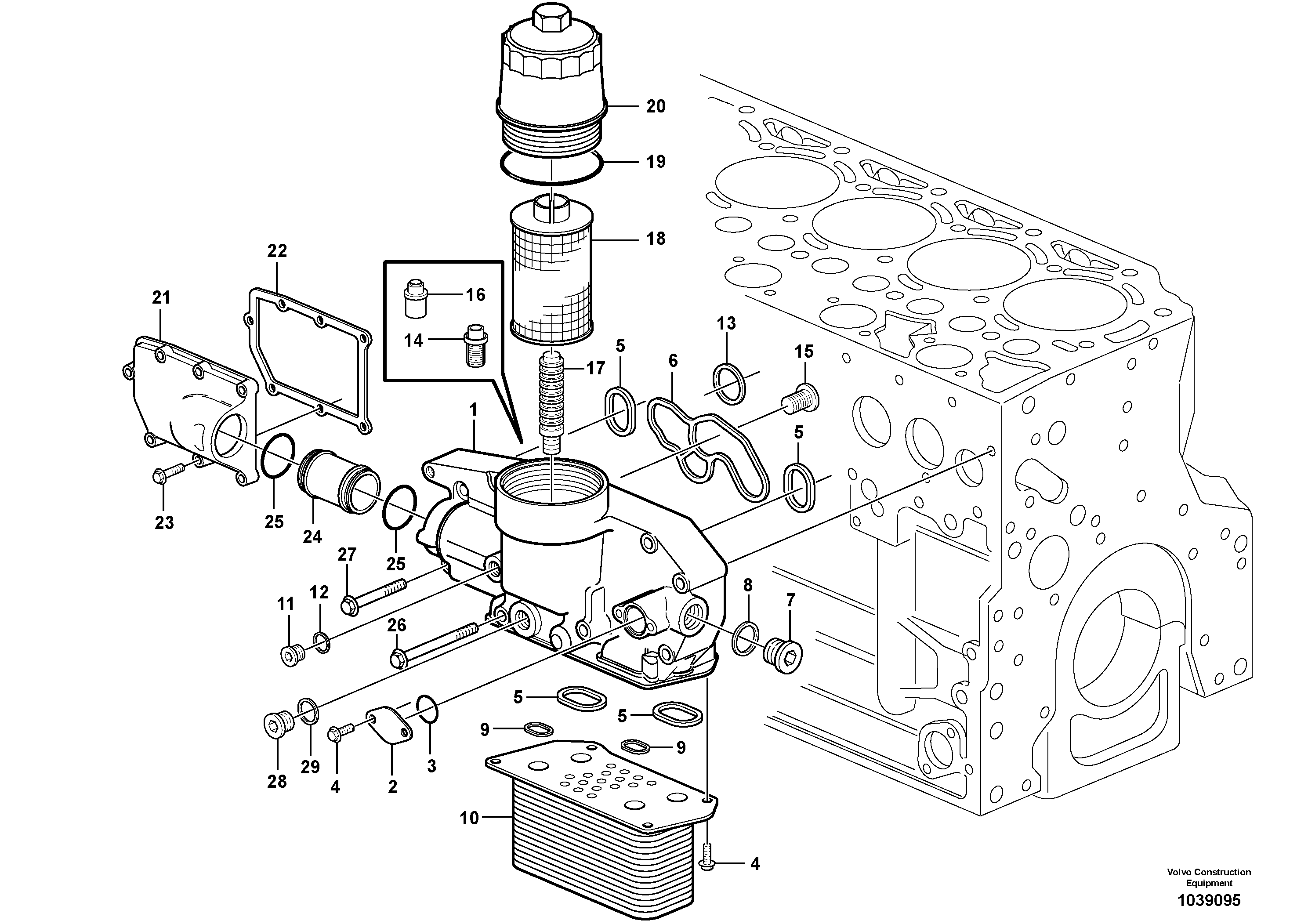 Upper Wiper RM/VOE21385992 VOLVO