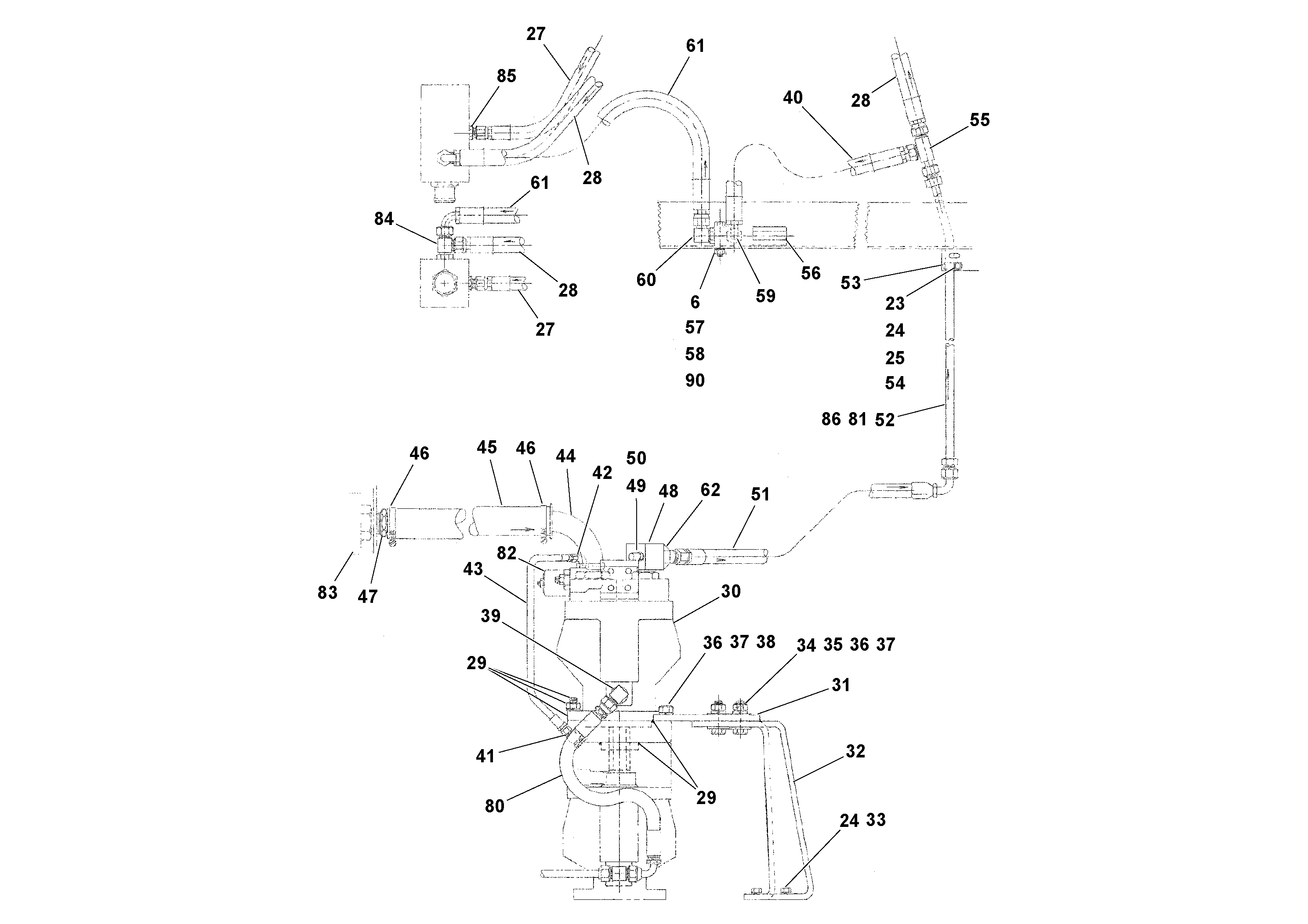 Timing gear casing RM20200044 VOLVO