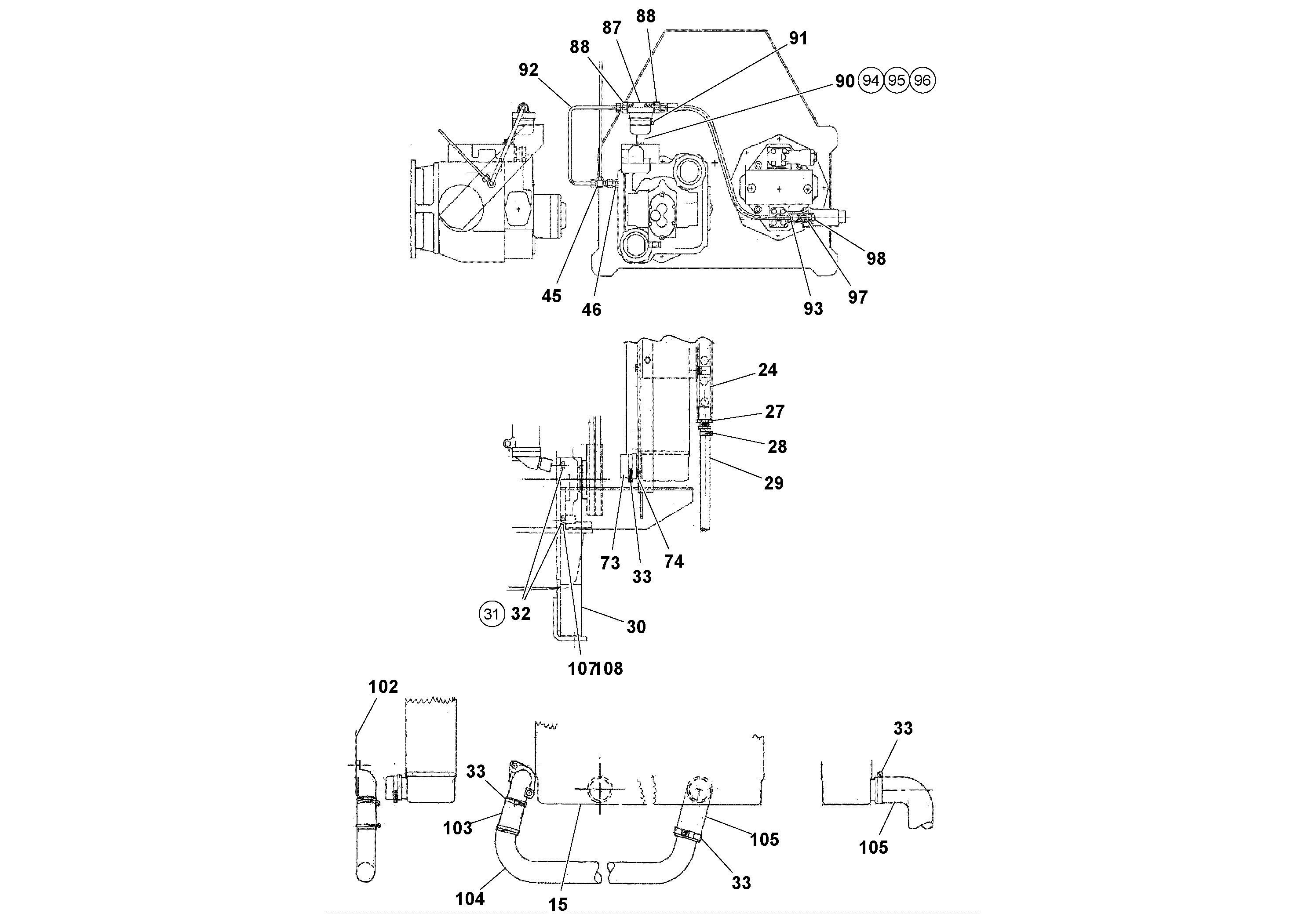 Timing gear casing RM20199766 VOLVO