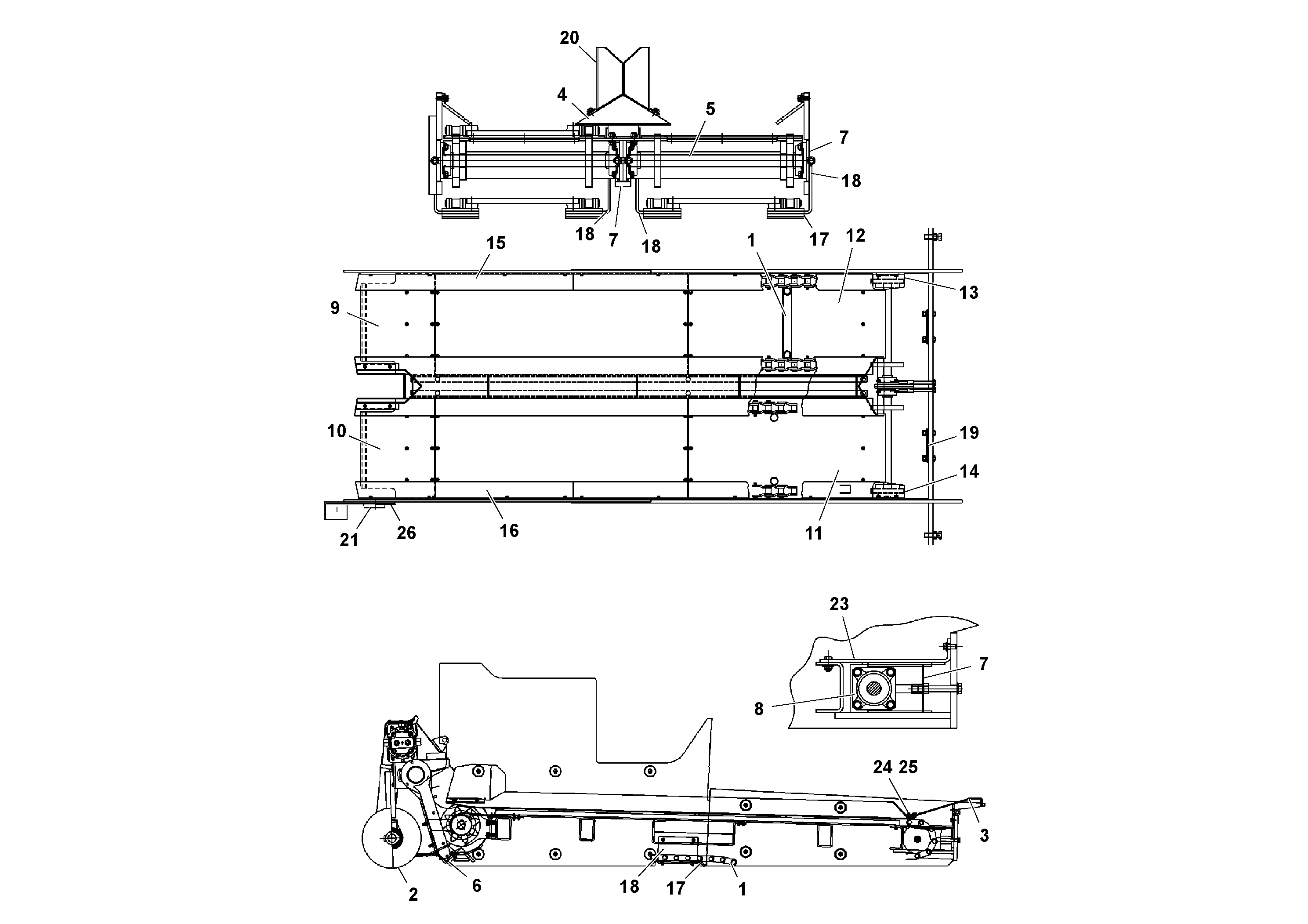 For upper engine part RM20921284 VOLVO