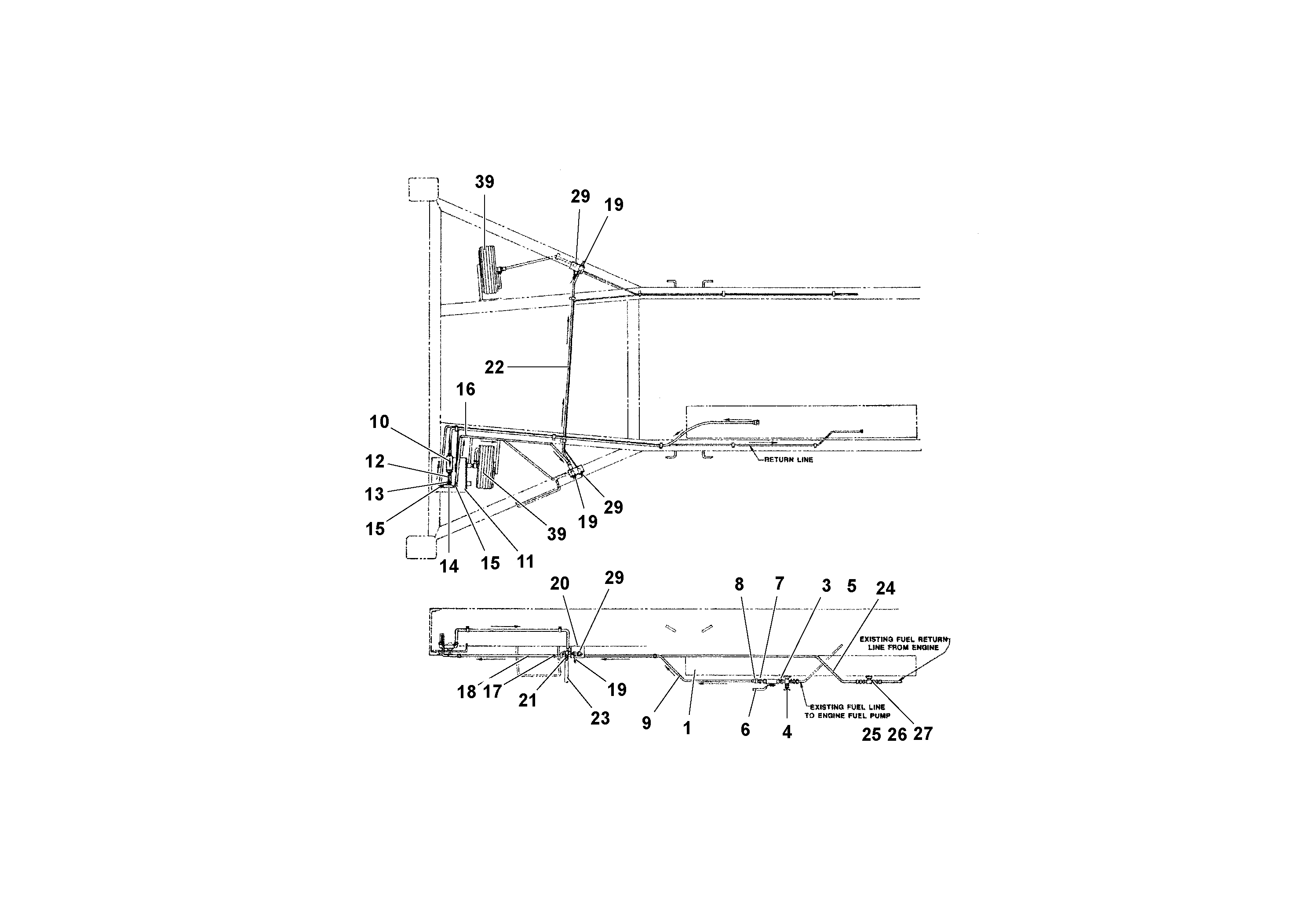 Fuel pipes, RM/TEL15500184 VOLVO