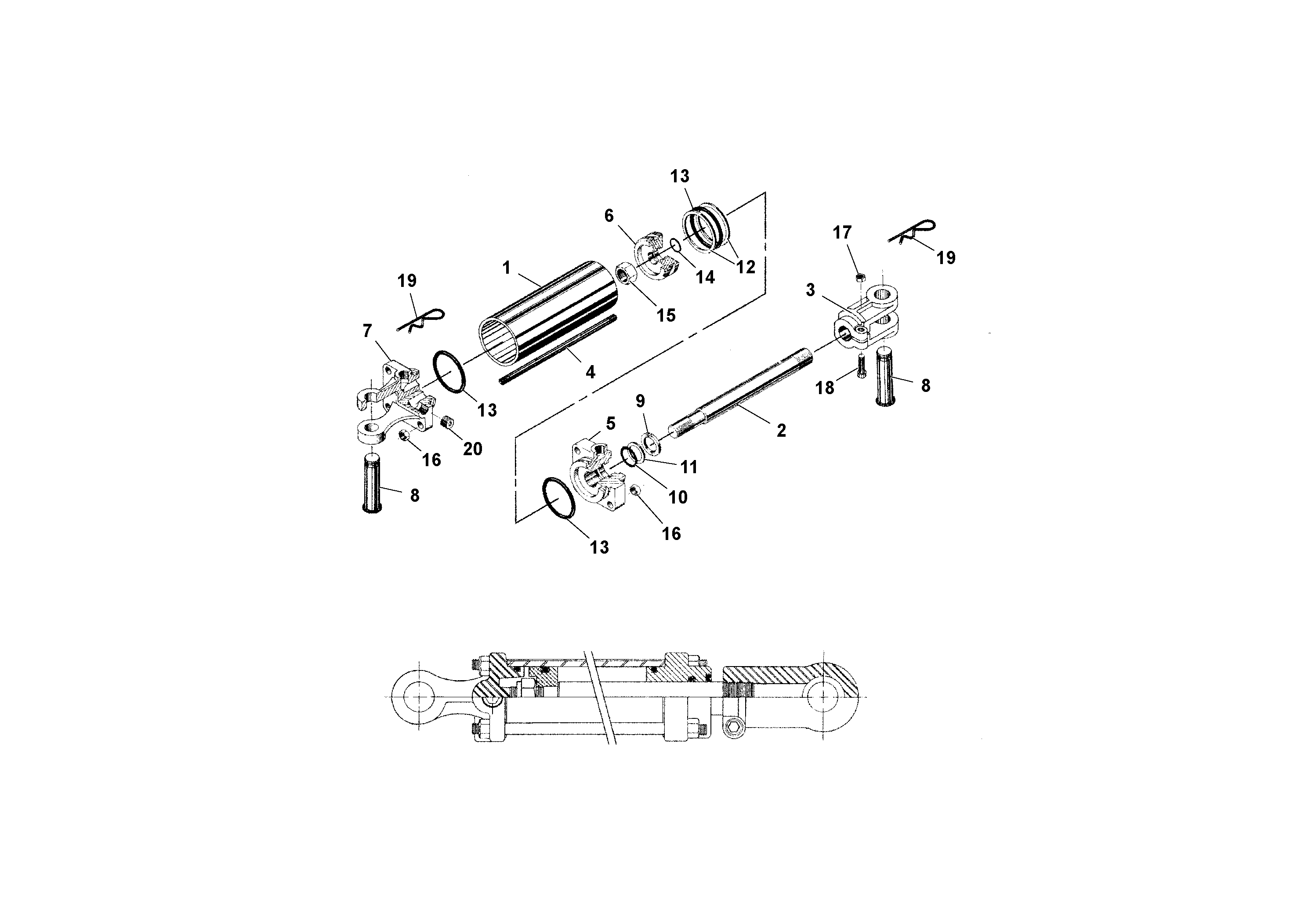 Rod RM13775002 VOLVO