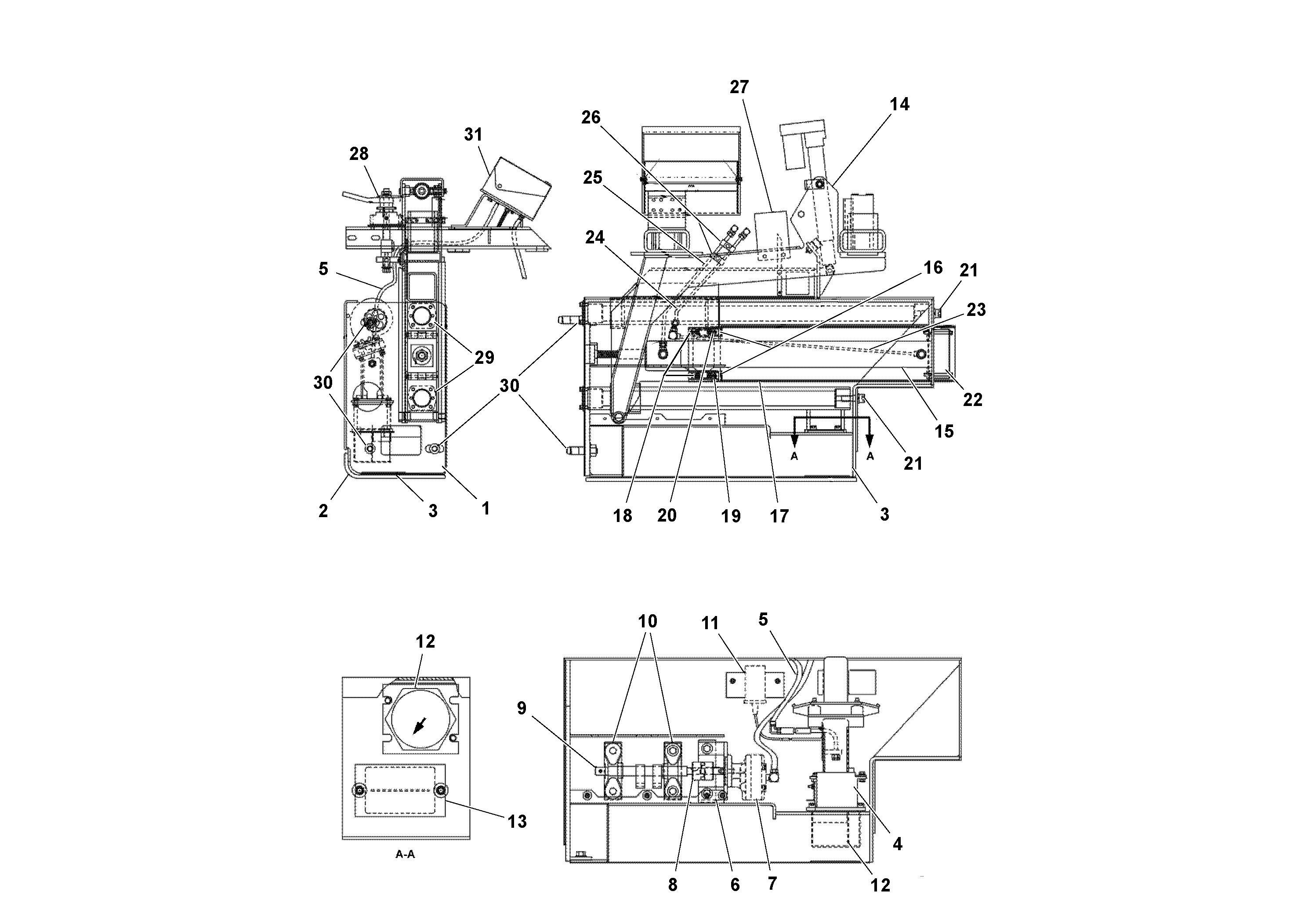 Mounting rail RM95994976 VOLVO