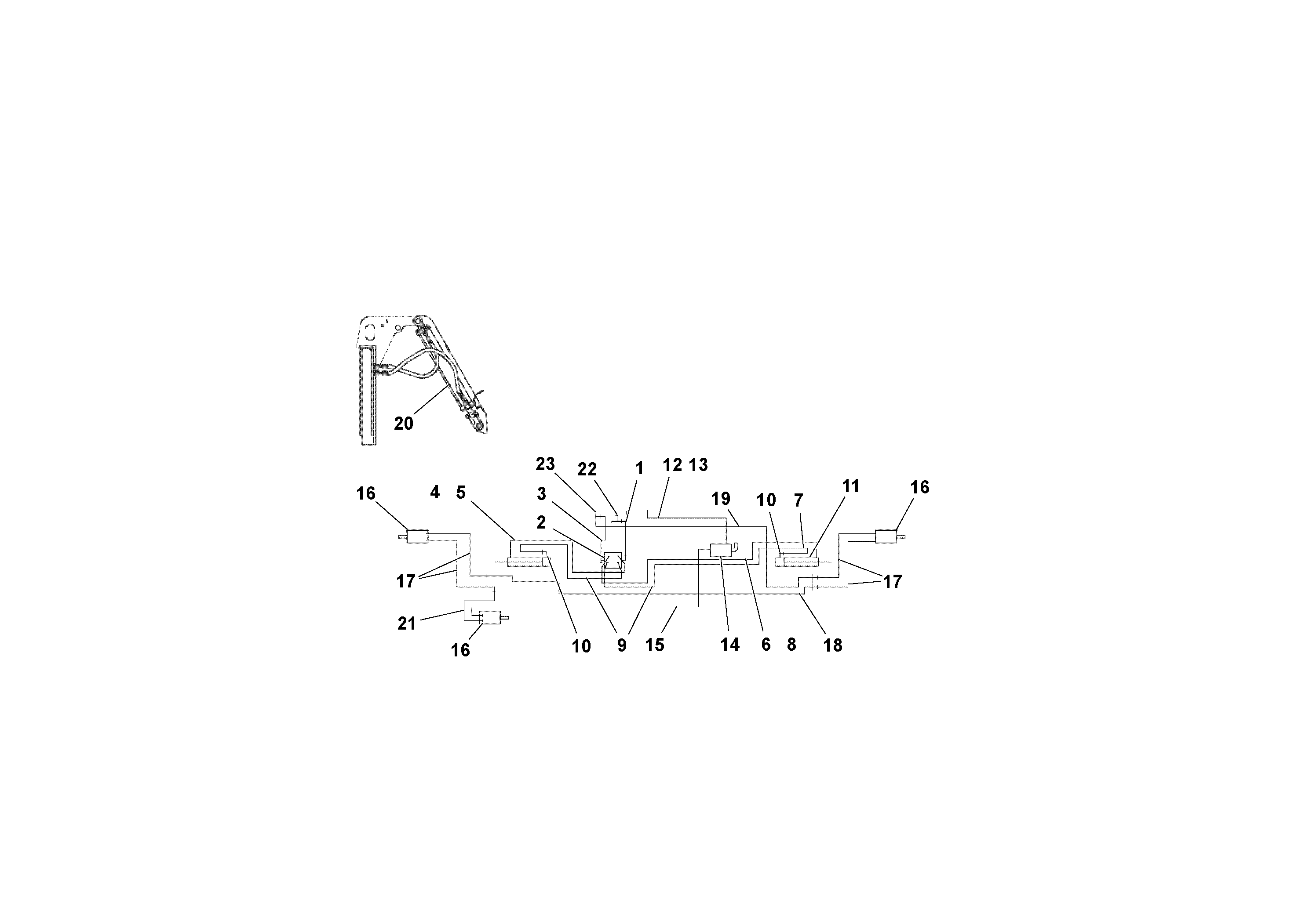Timing gear casing RM20202297 VOLVO