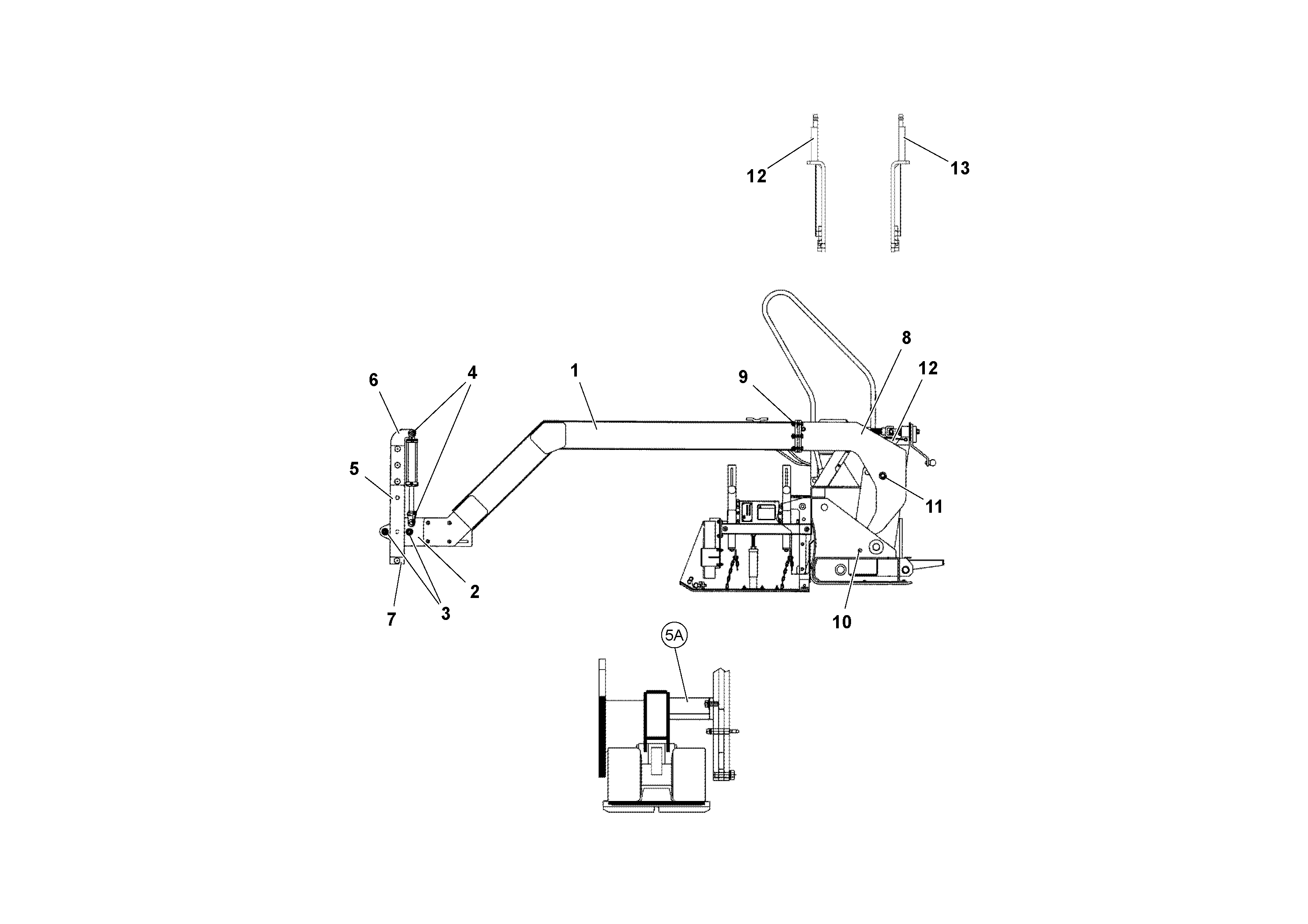 Mounting rail RM95929147 VOLVO