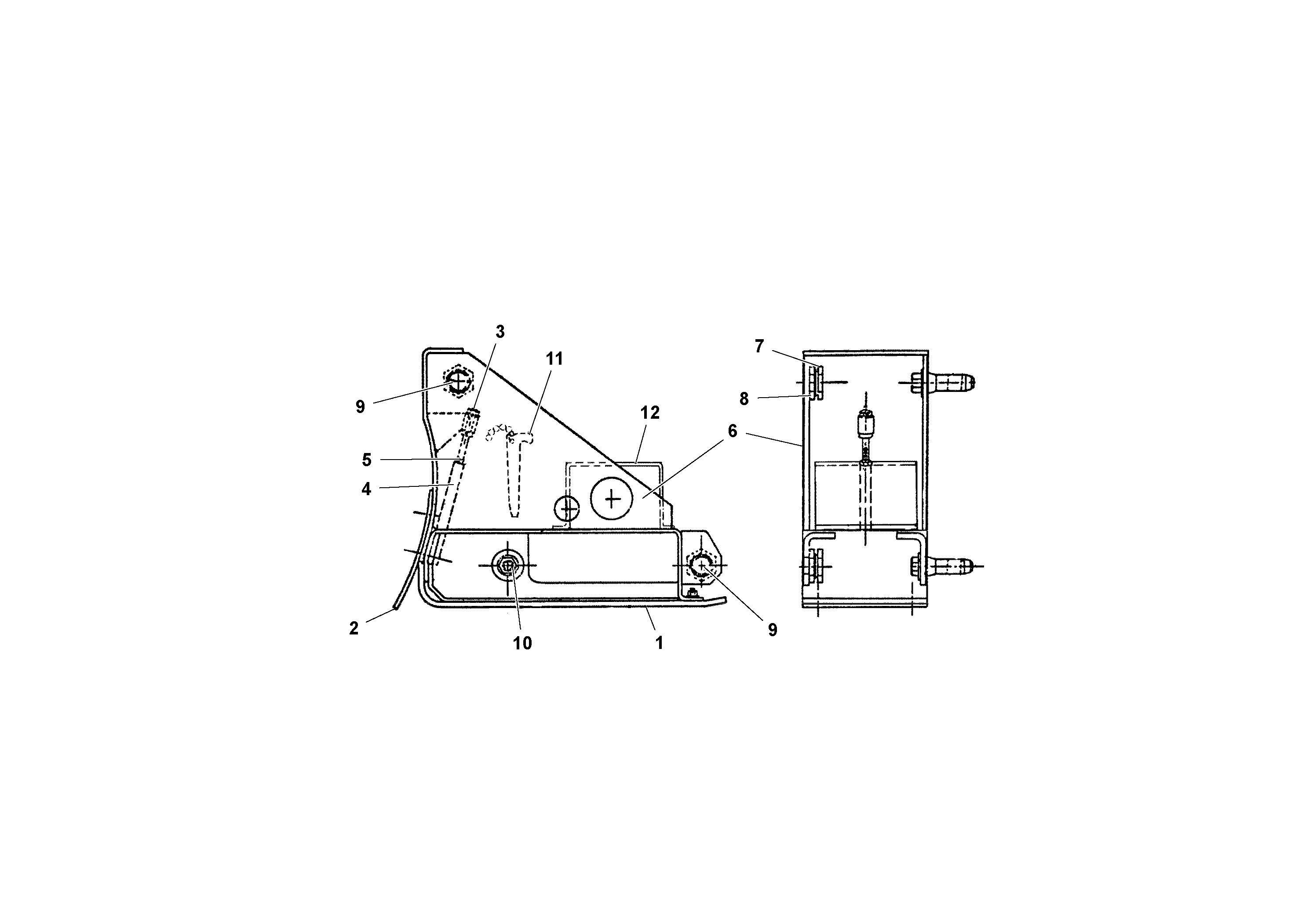 Support, 2000 l/2300 l RM20222865 VOLVO