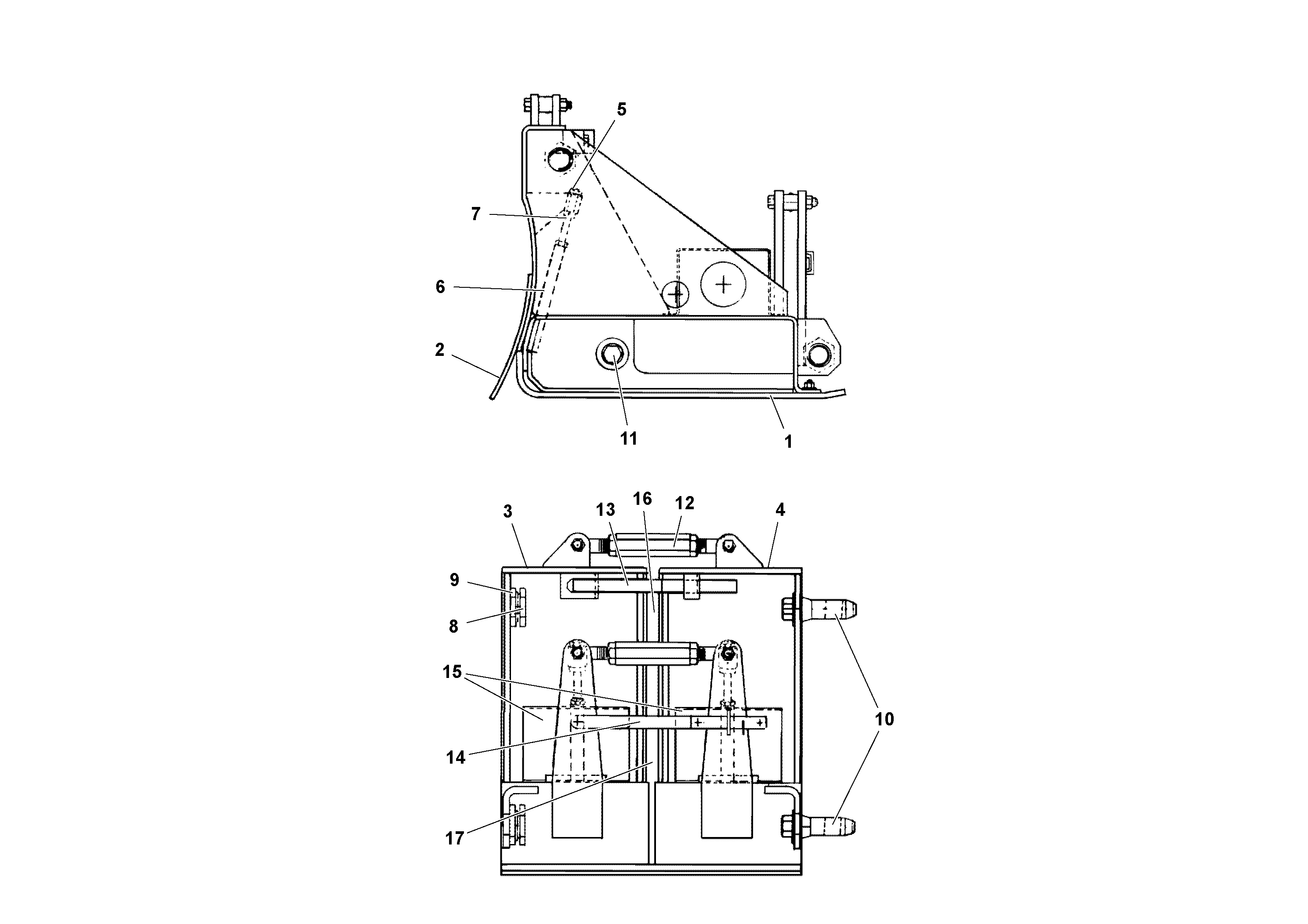 Support, 2000 l/2300 l RM20223053 VOLVO