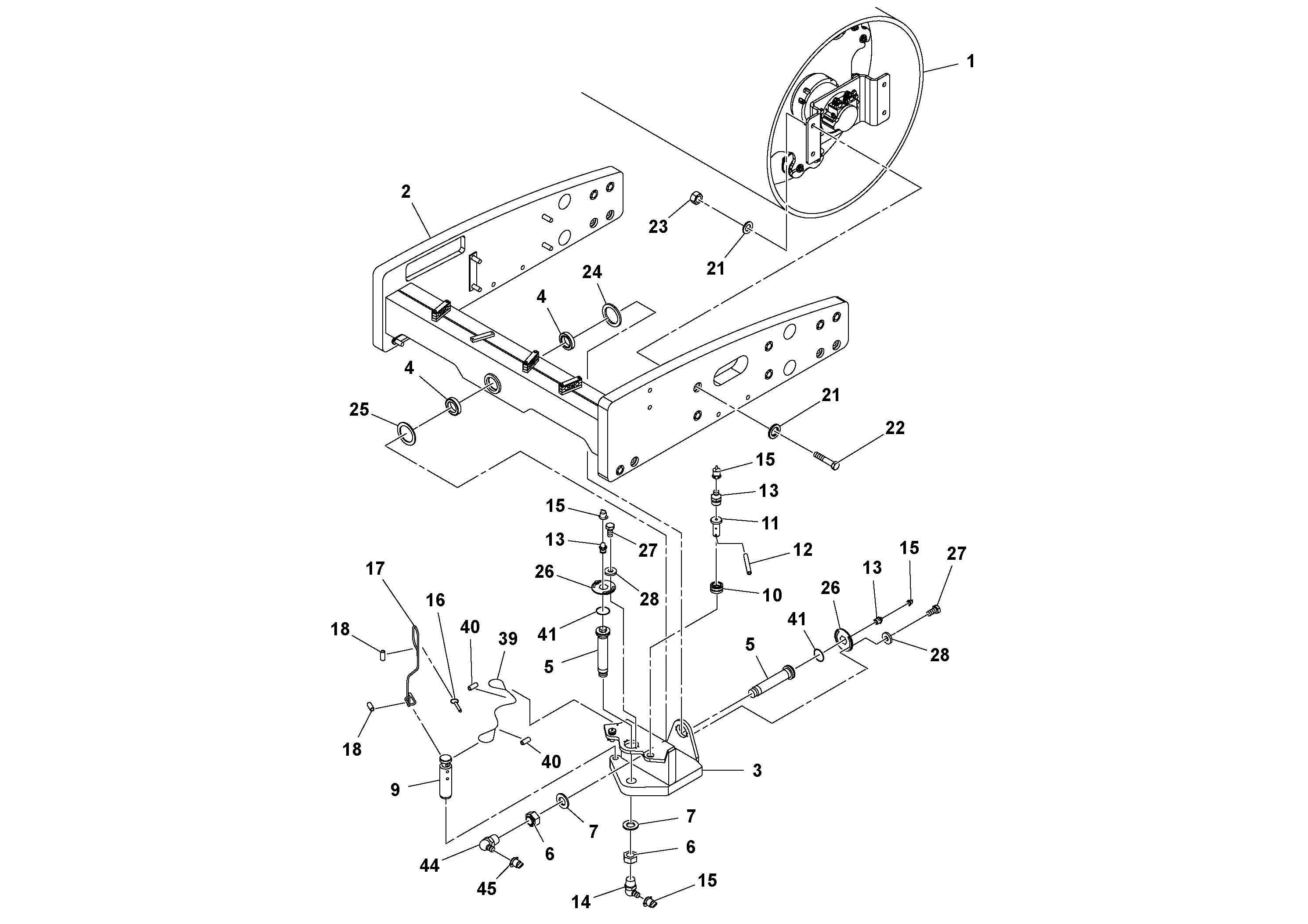 Tube assembly Lh RM43813948 VOLVO