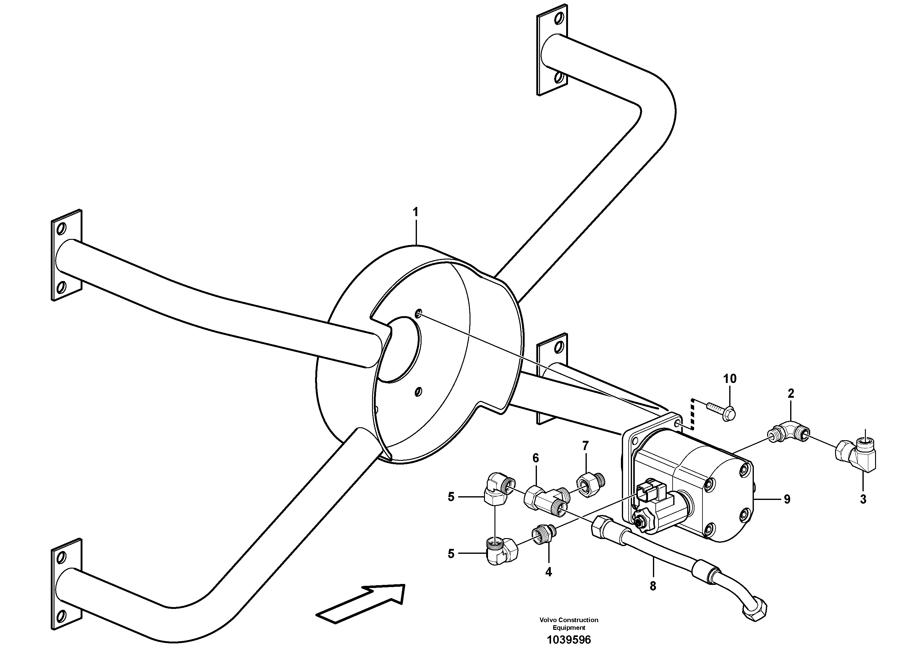 Opr Cylinder VOE11309087 VOLVO