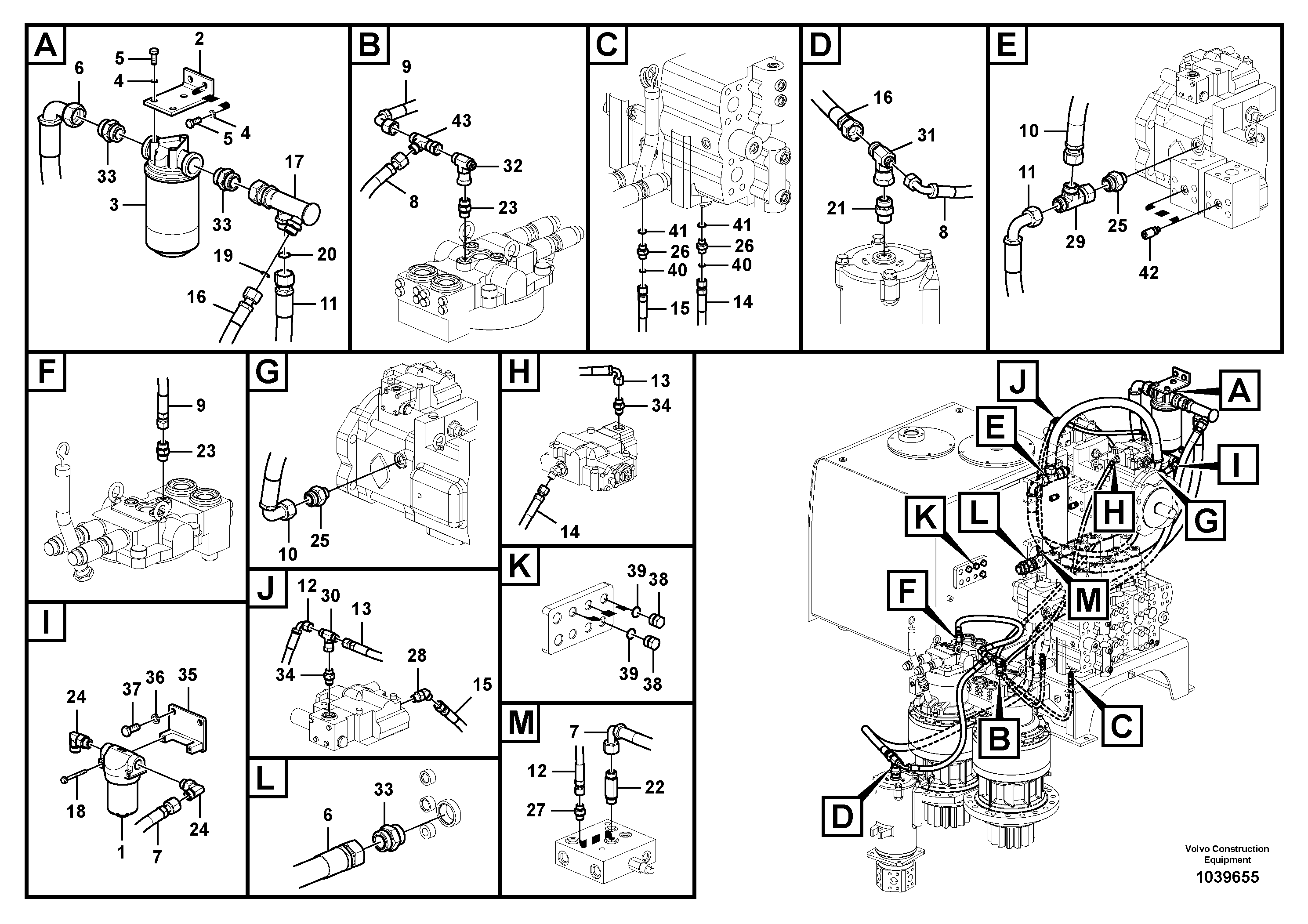 Seat frame VOE14570458 VOLVO