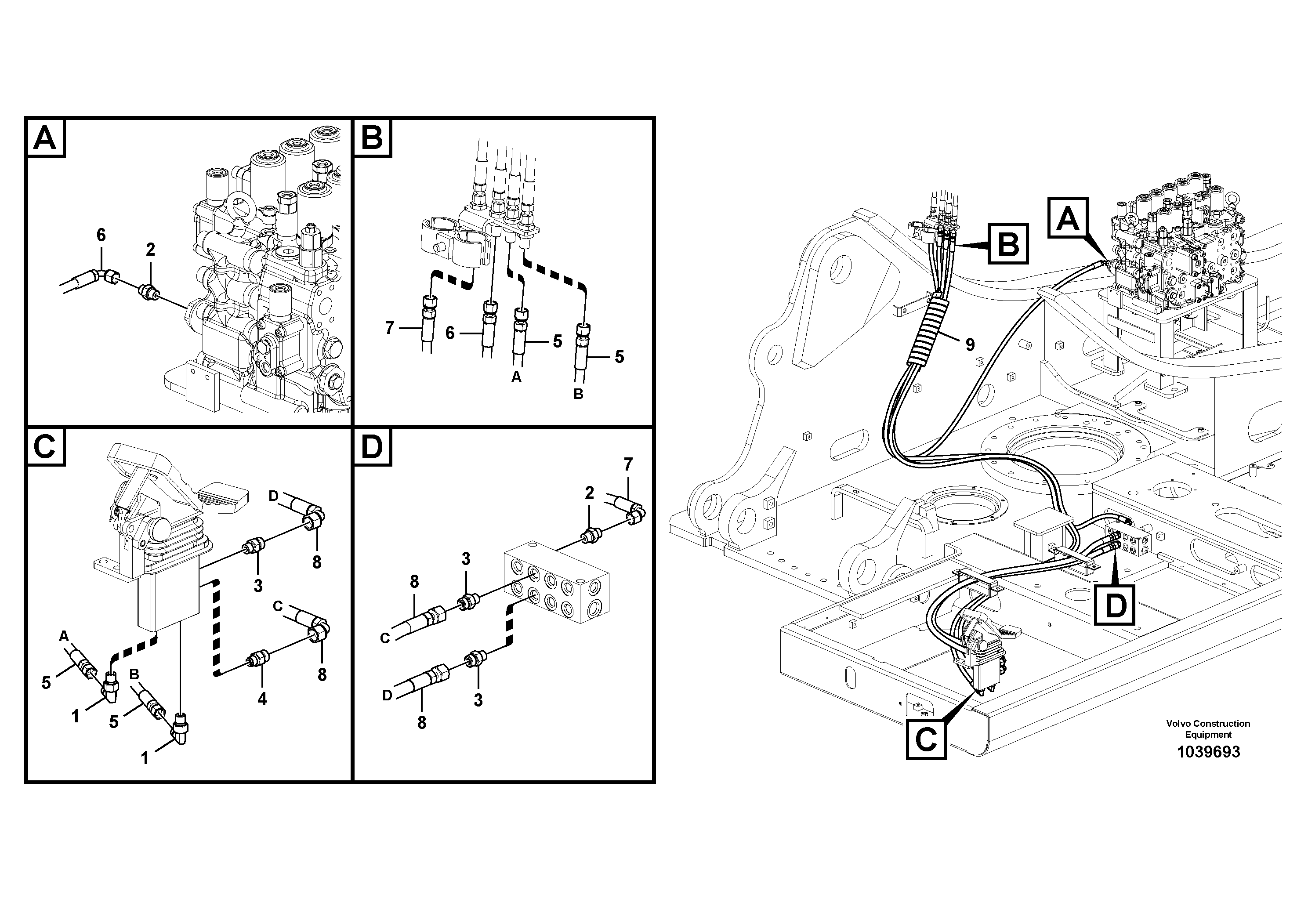 Timing gear casing VOE15084452 VOLVO