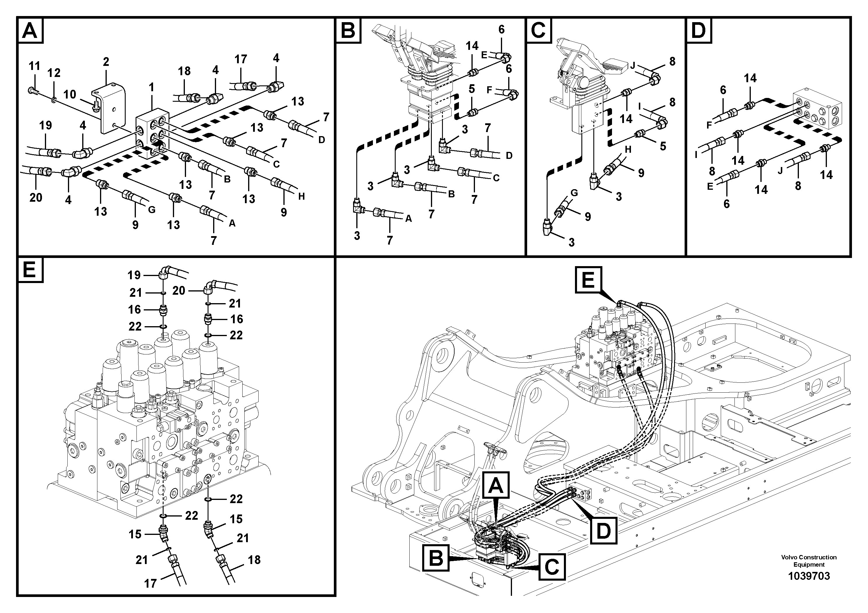 Timing gear casing VOE937795 VOLVO