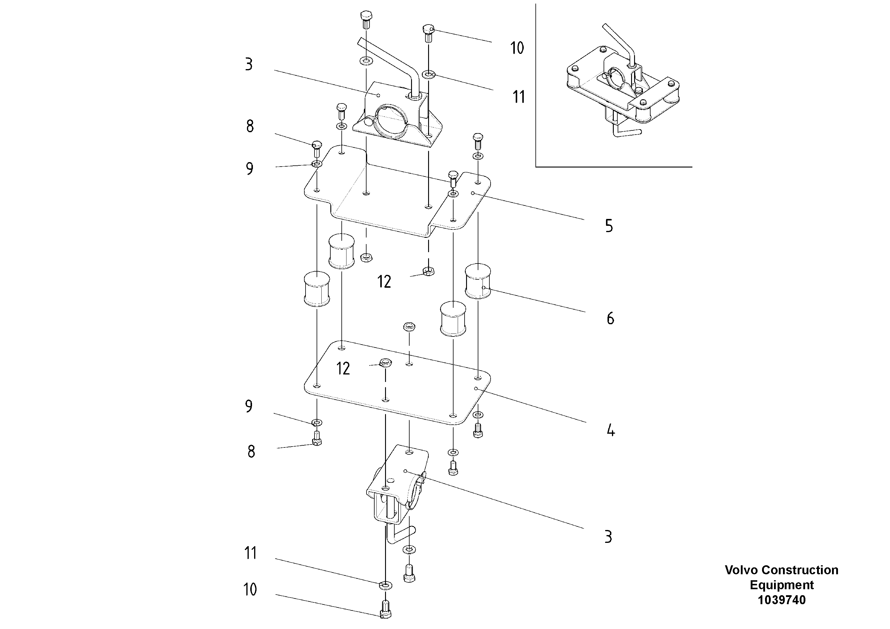 Rec.housing RM56290646 VOLVO