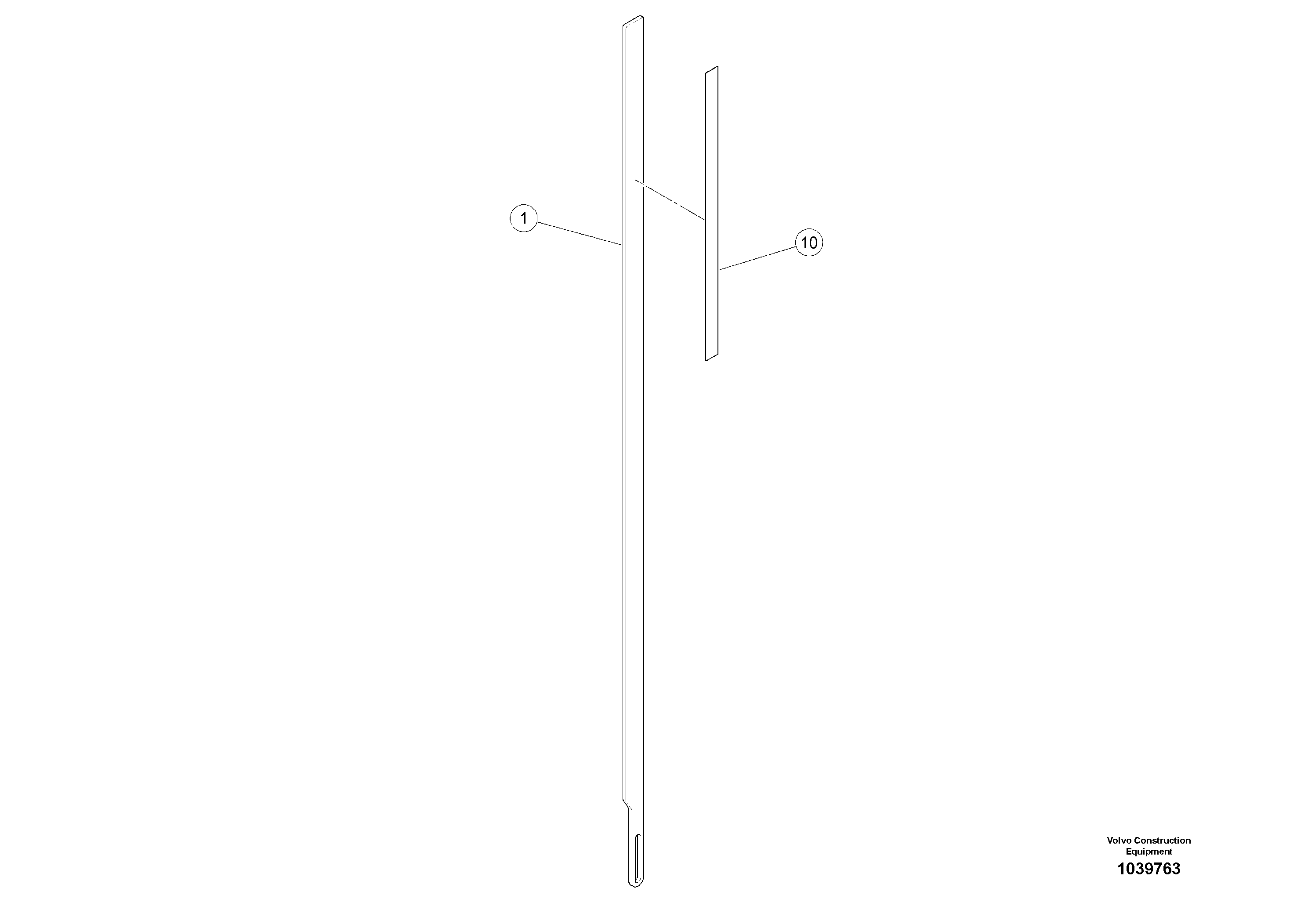 Upper Wiper RM80614506 VOLVO