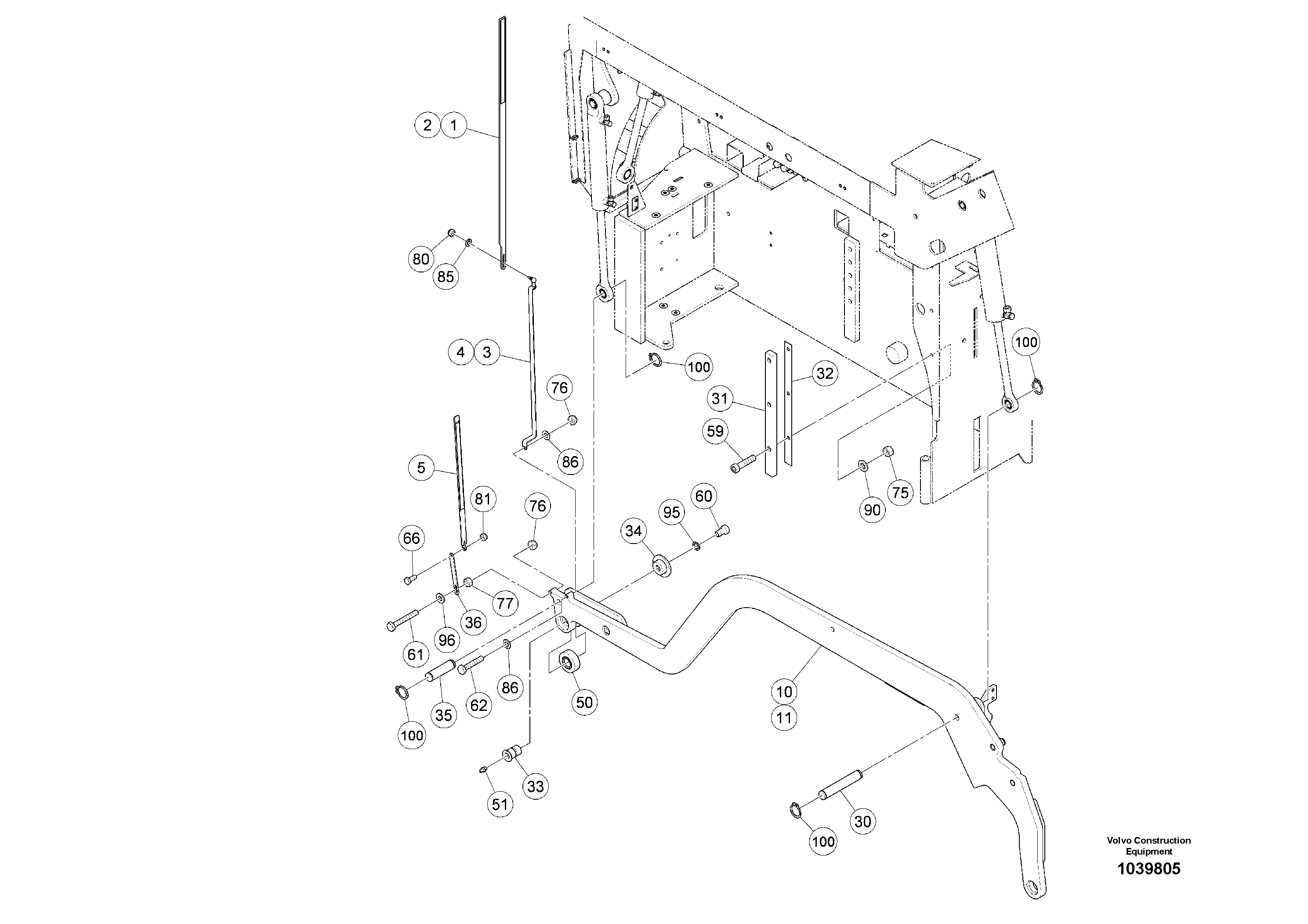 Upholstery Rail RM14272462 VOLVO