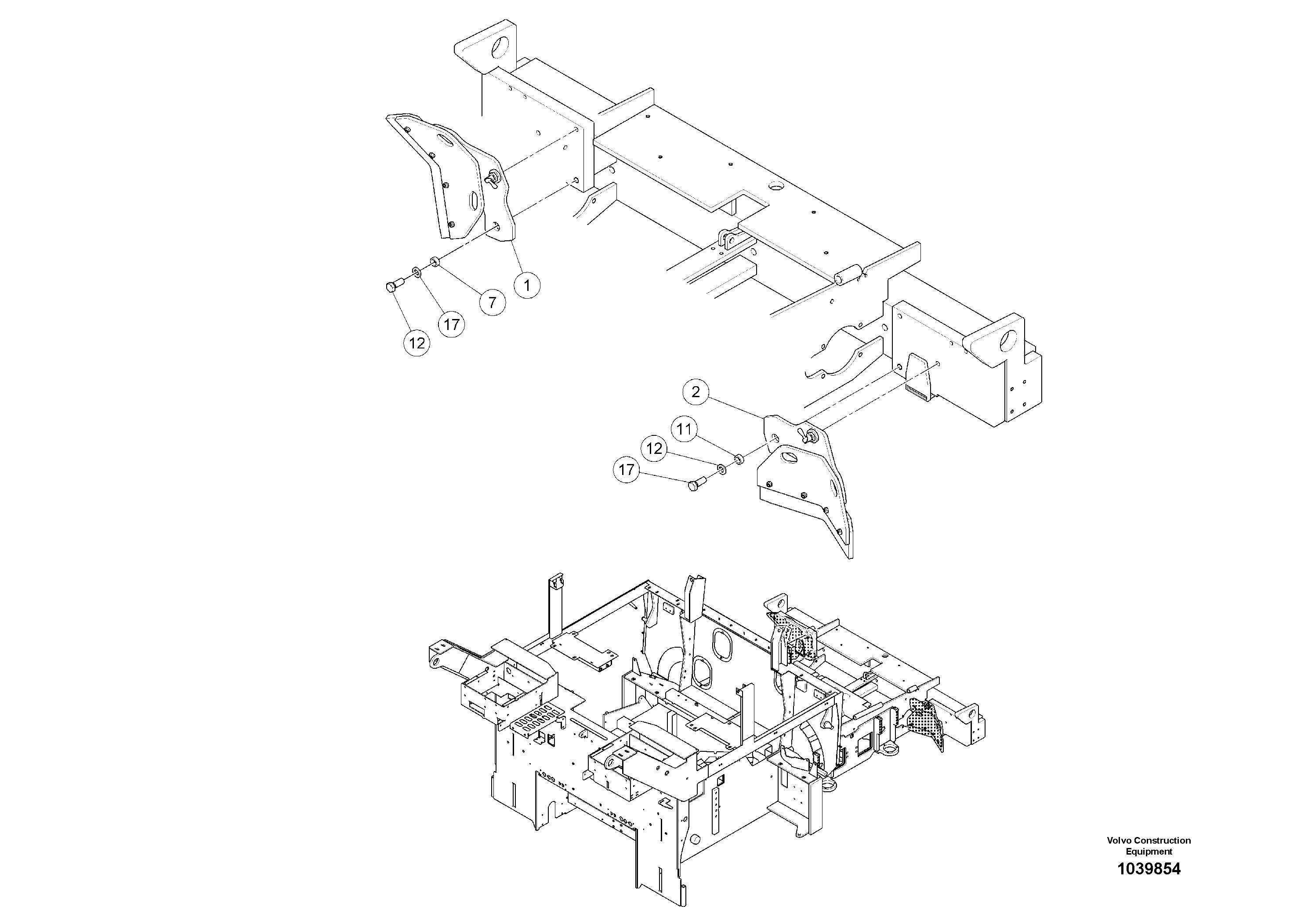 Распорный элемент RM80792039 VOLVO
