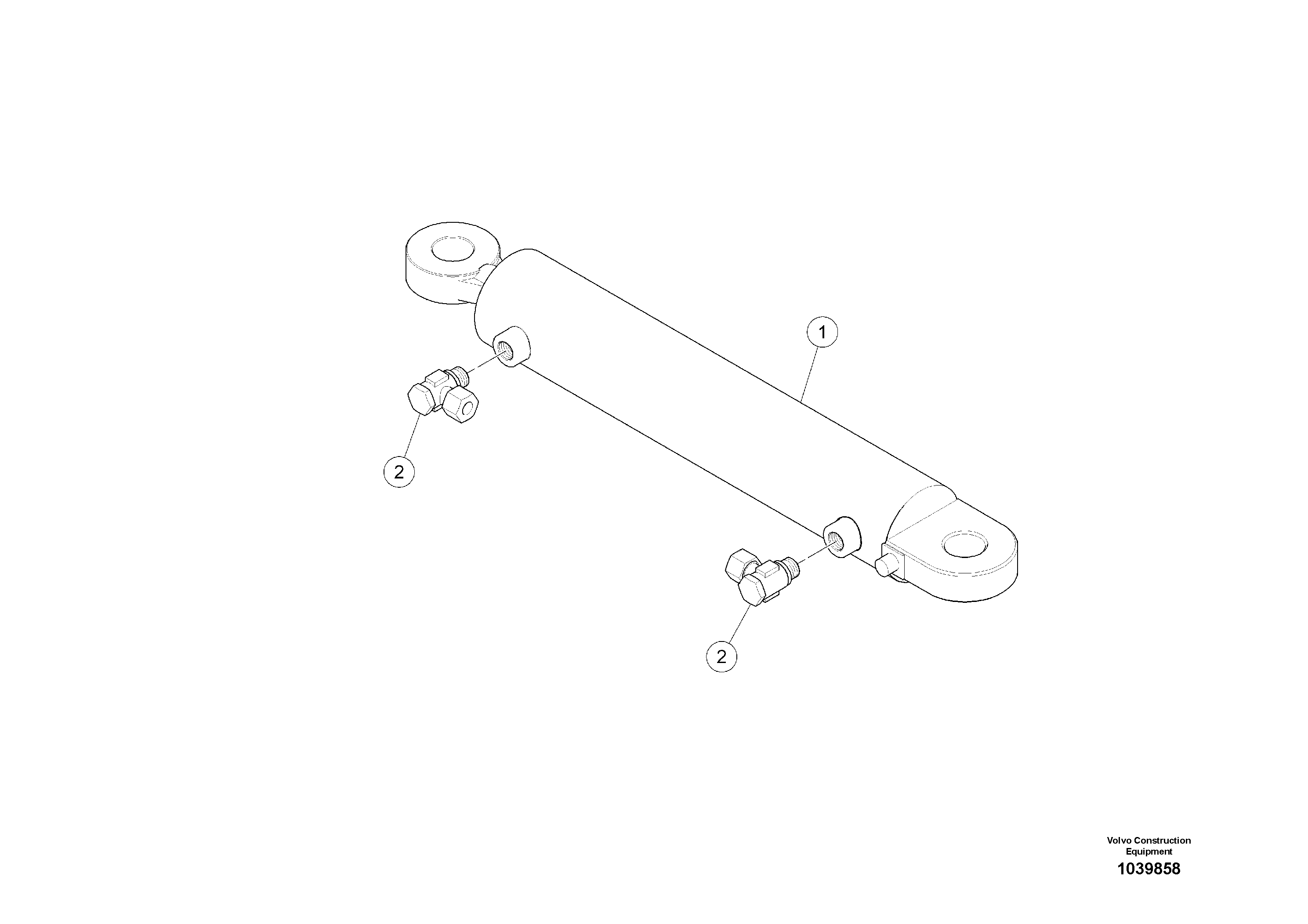 Dozer blade RM80674526 VOLVO