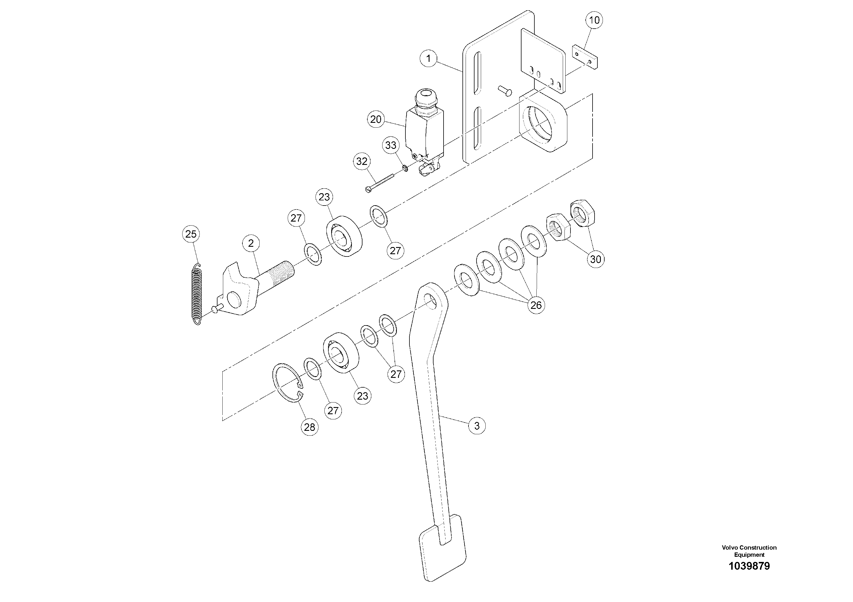 Piston pump RM96710710 VOLVO