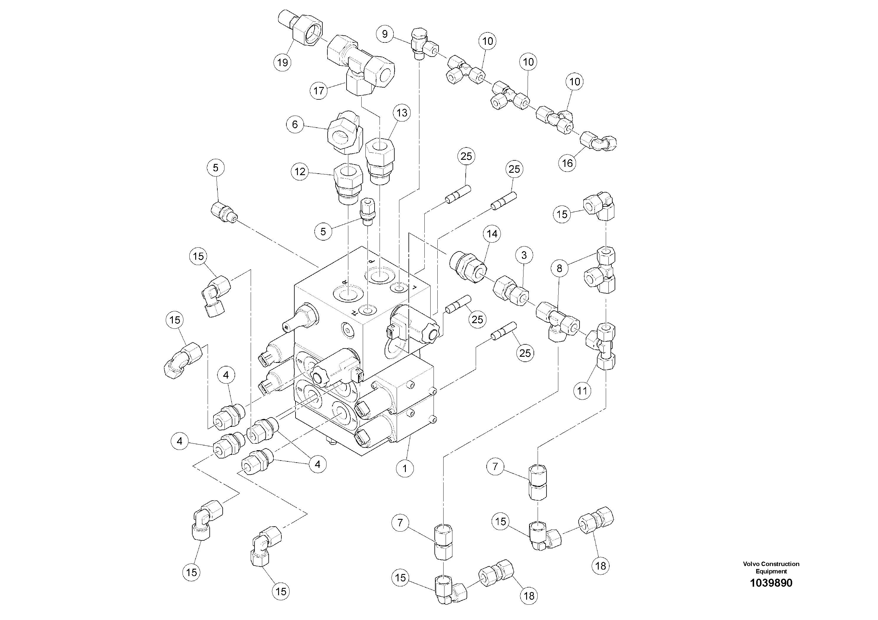 Hydraulic Valve RM14261838 VOLVO