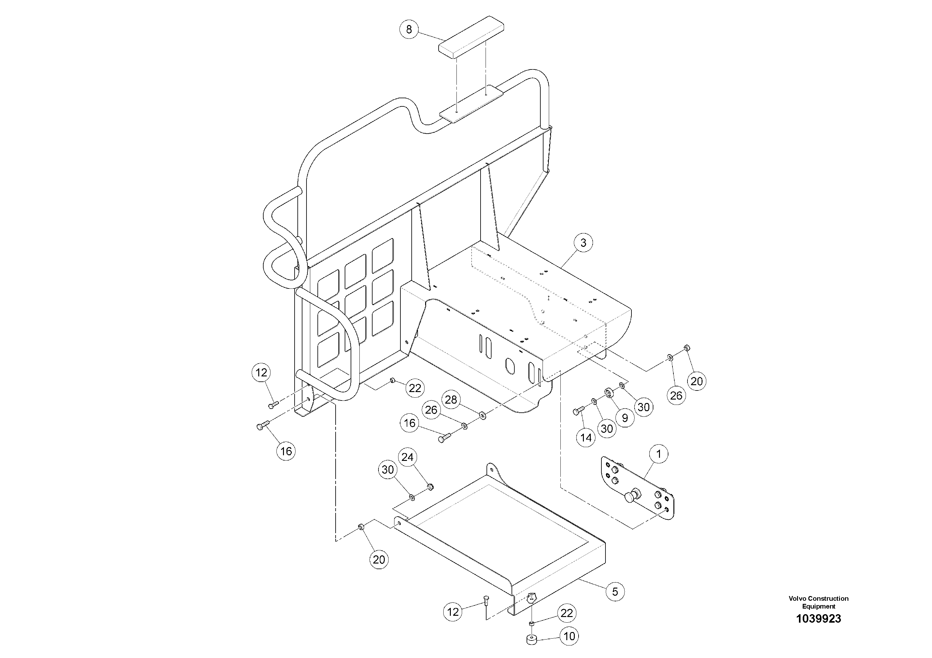 Rec.housing RM80810377 VOLVO