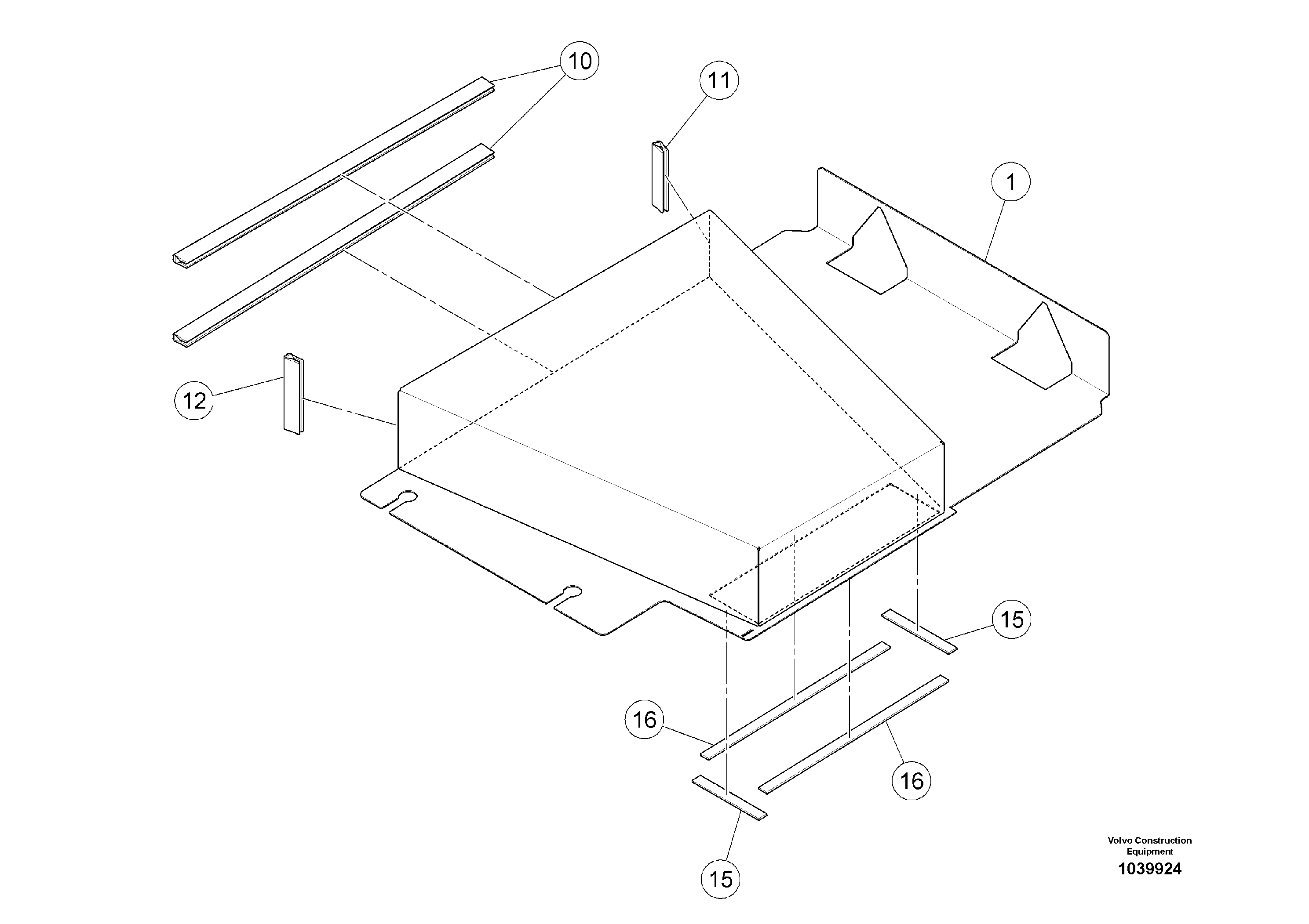 Rec.housing RM80791262 VOLVO