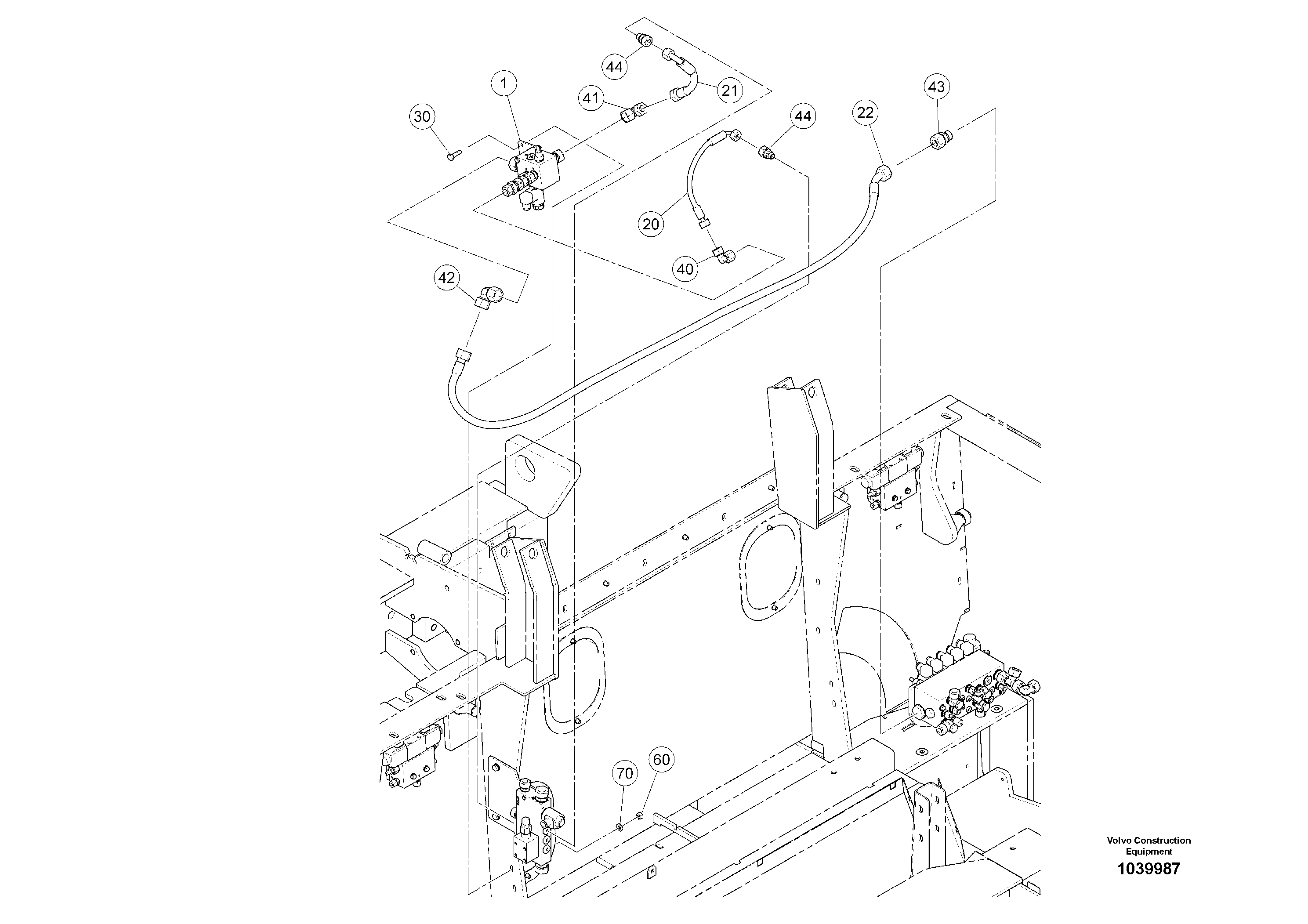 Hydraulic Valve RM58854308 VOLVO