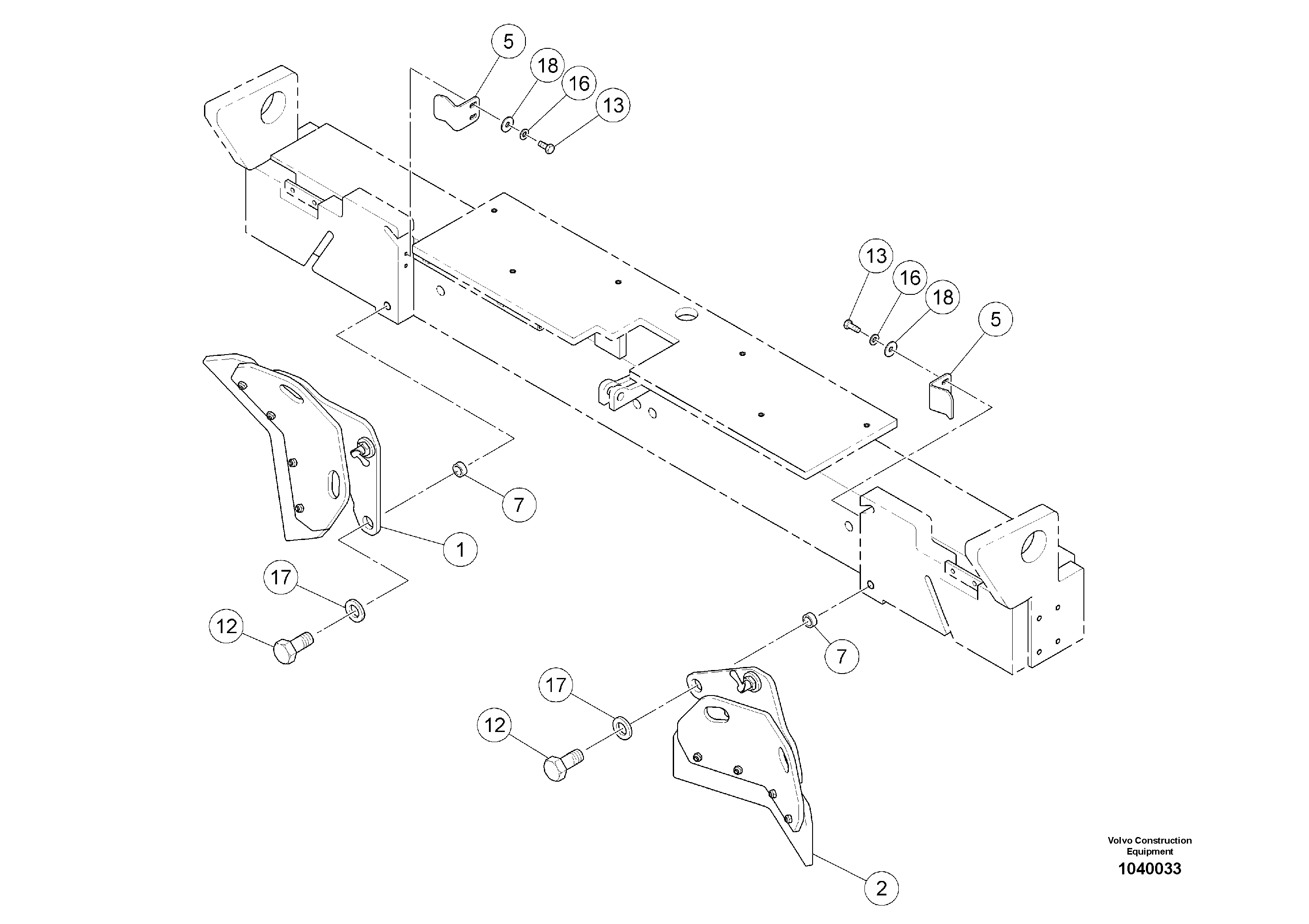 Распорный элемент RM80856032 VOLVO