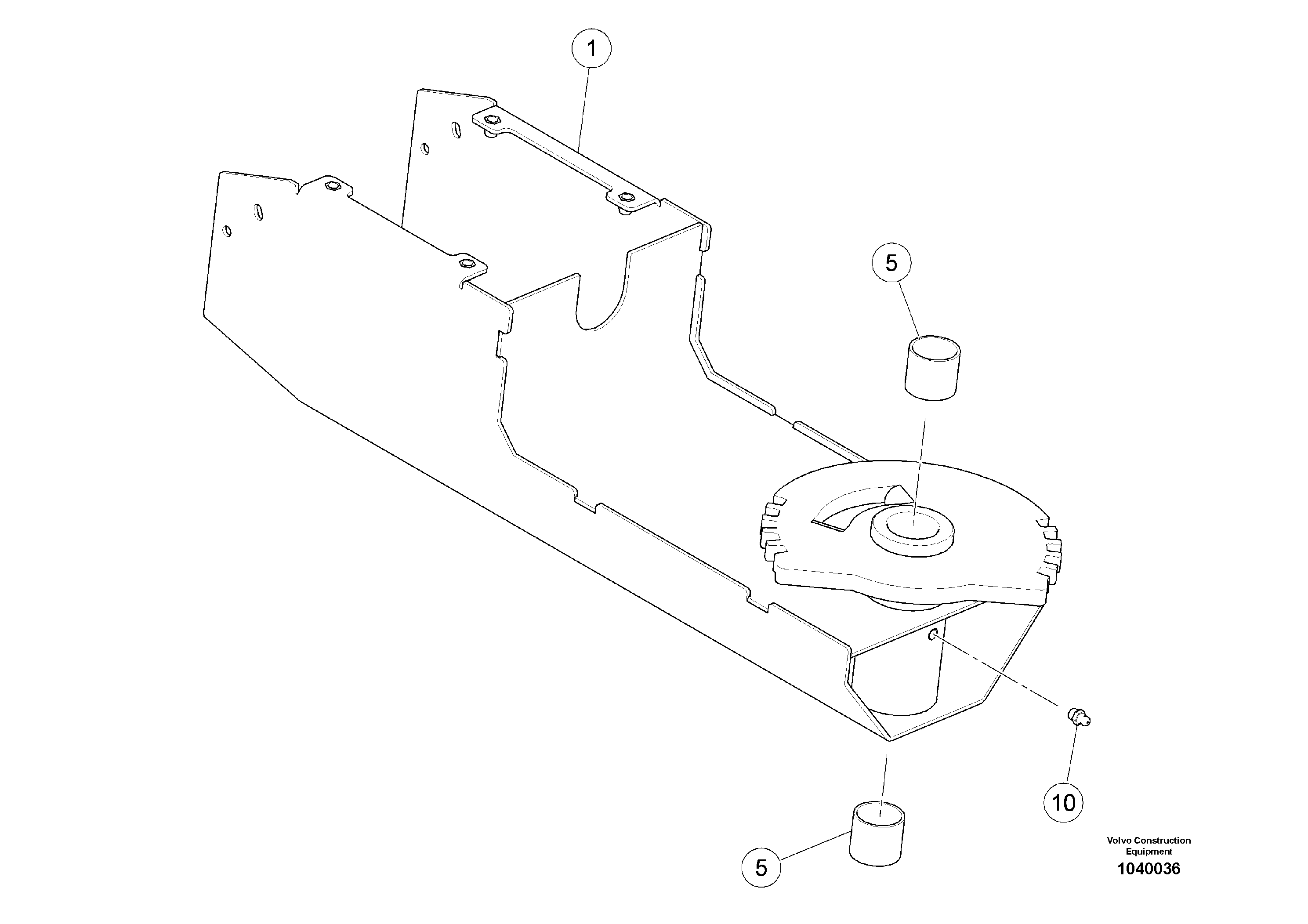 Starter motor - RM80858962 VOLVO