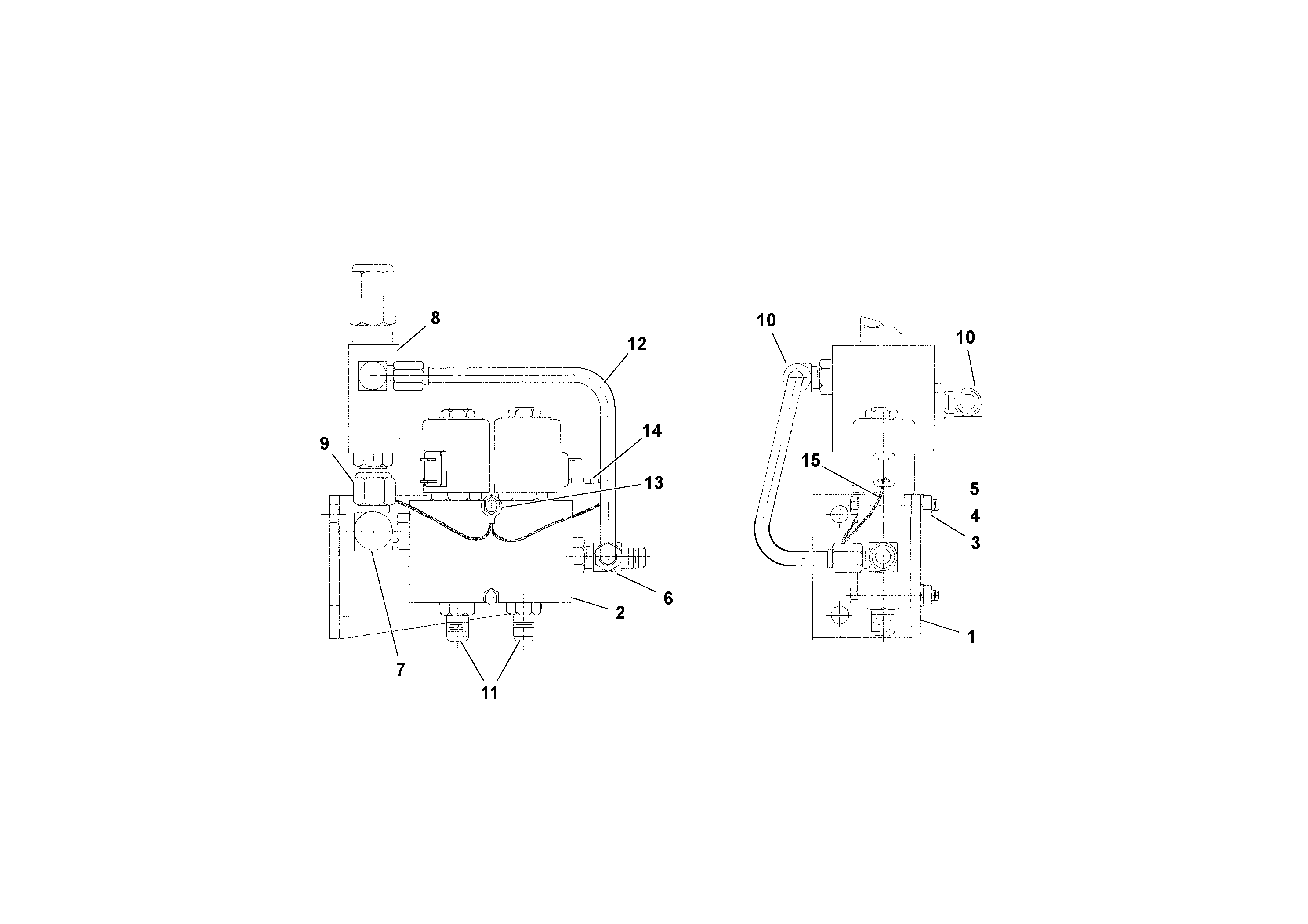 Lamp bracket, left RM43910165 VOLVO