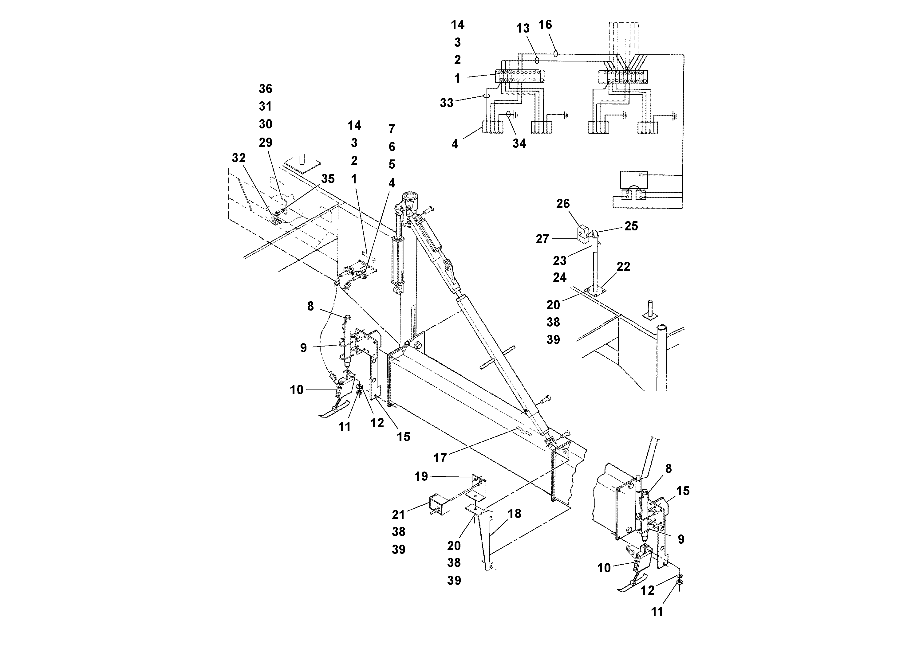 Brush ledge RM20215034 VOLVO