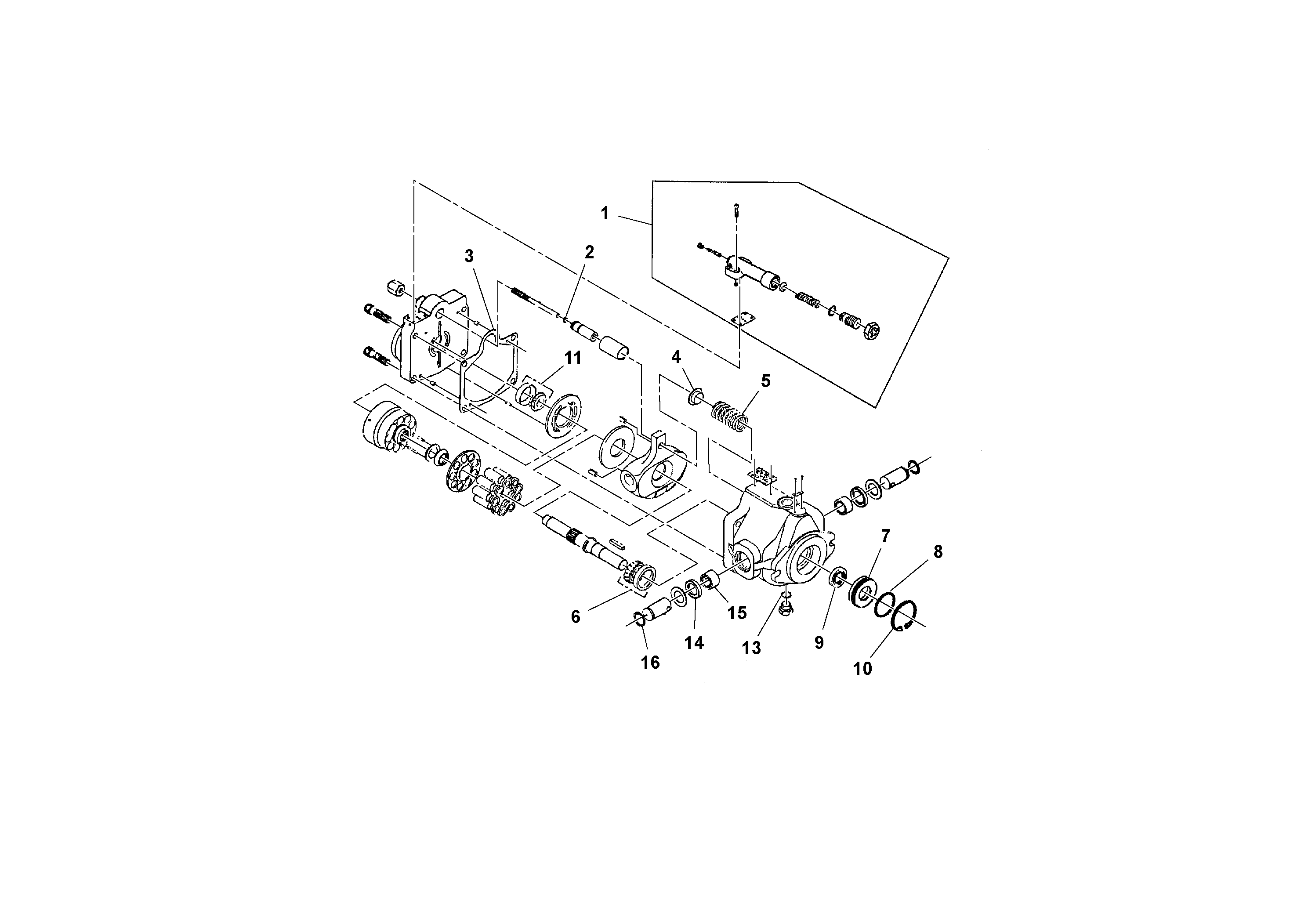 Piston pump RM50882000 VOLVO