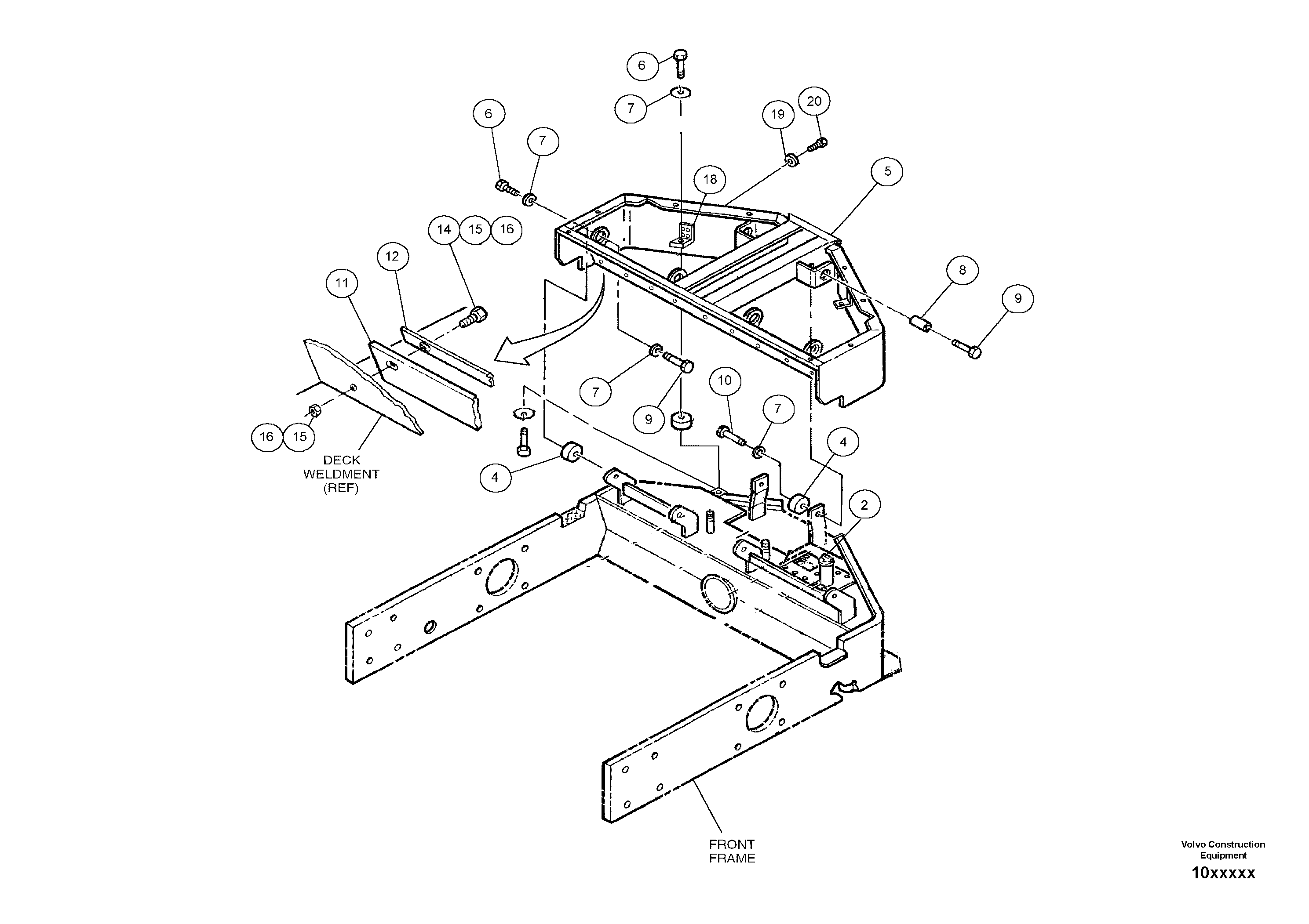 Carton RM70155668 VOLVO