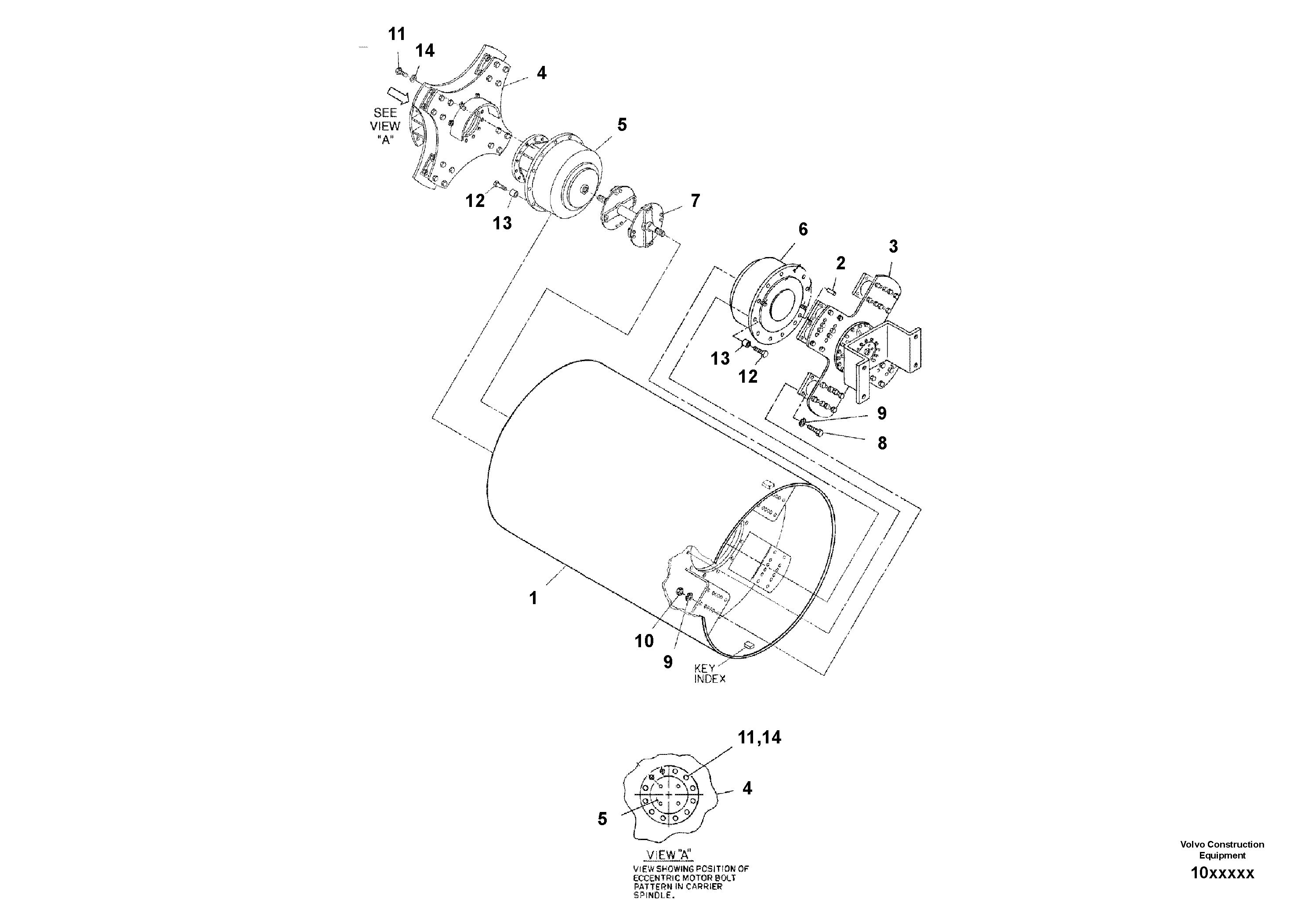 Mounting rail RM70101217 VOLVO