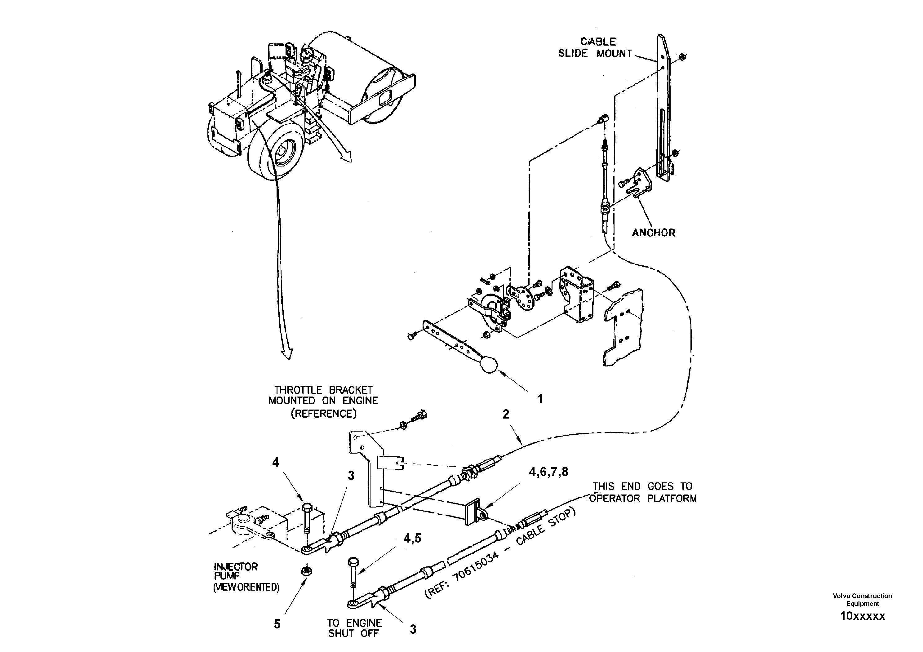 Insulator RM70577614 VOLVO