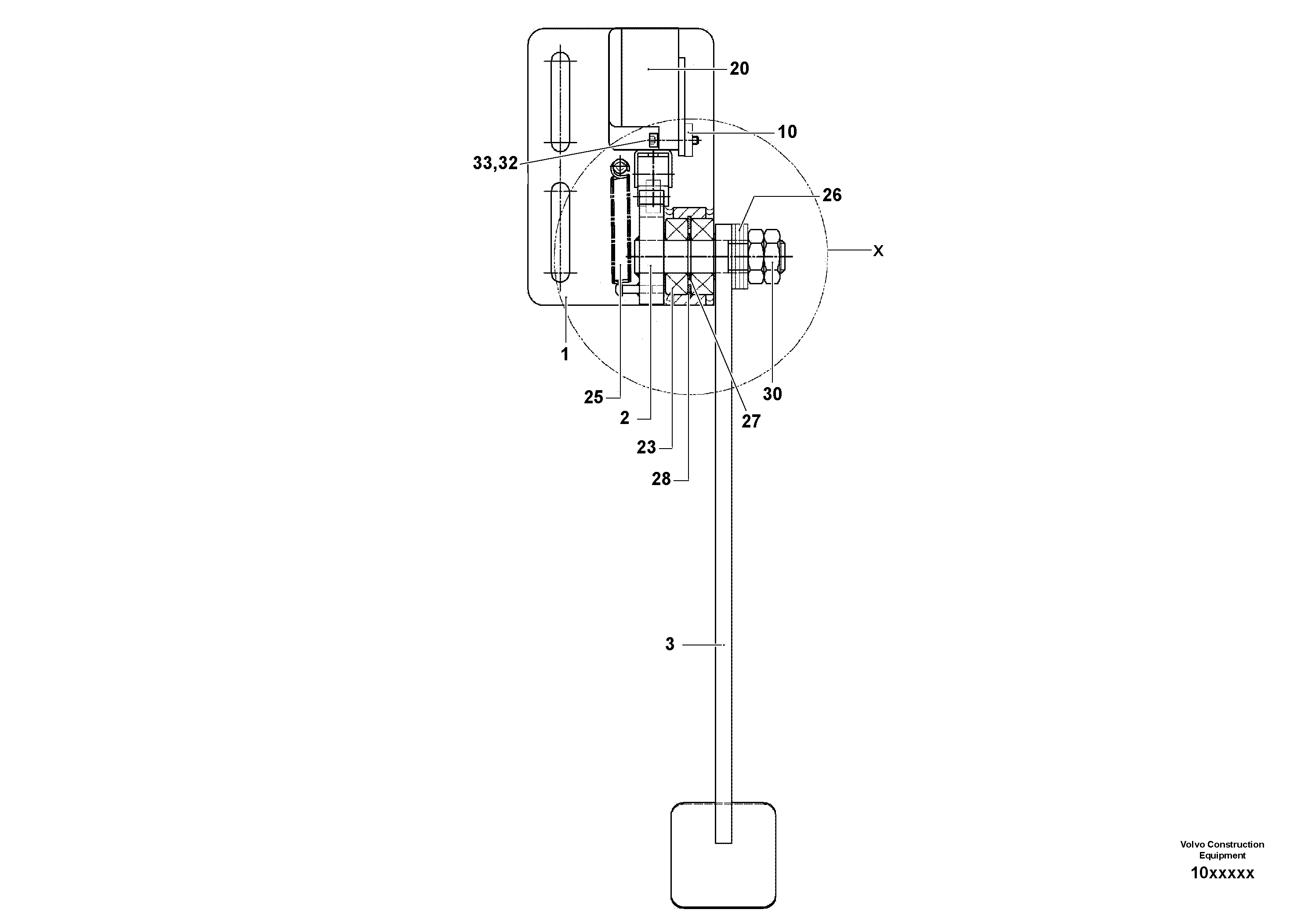 Flange Cap Nut RM96751847 VOLVO