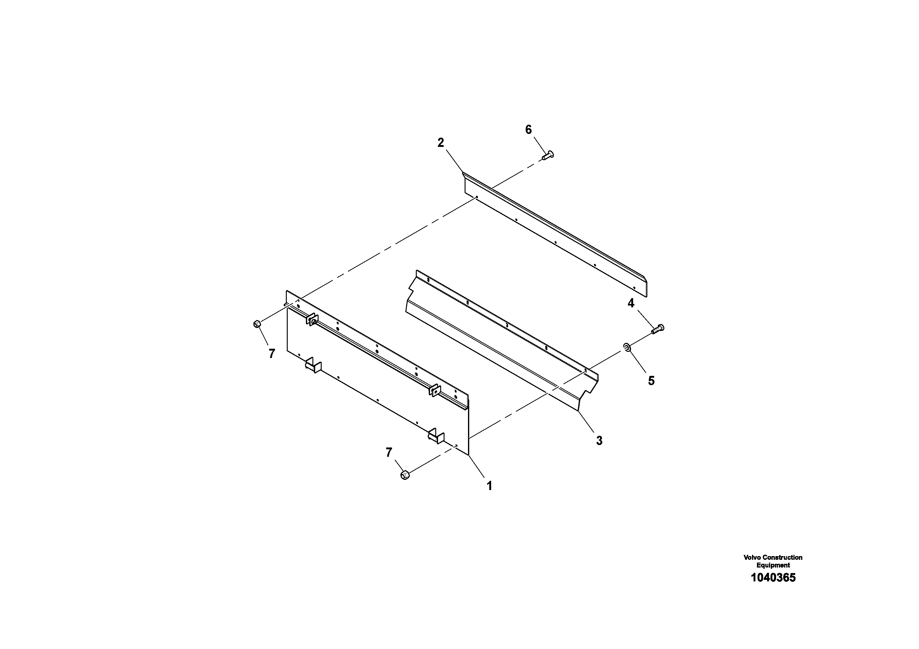 Hydraulic system, P4 RM70855572 VOLVO