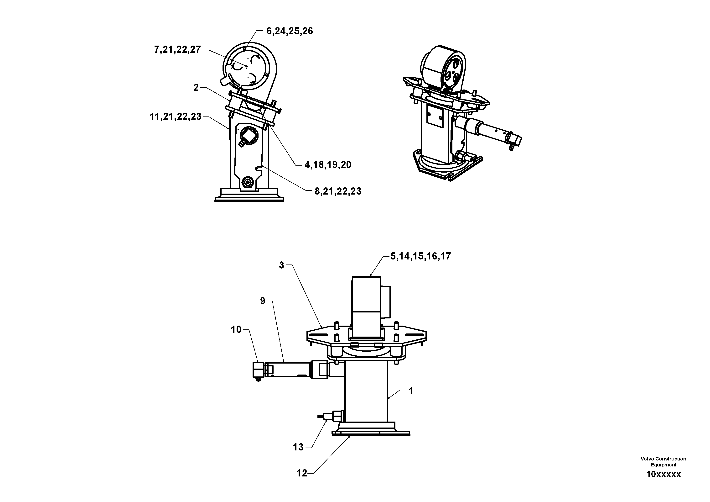 Adapter Kit RM70622360 VOLVO