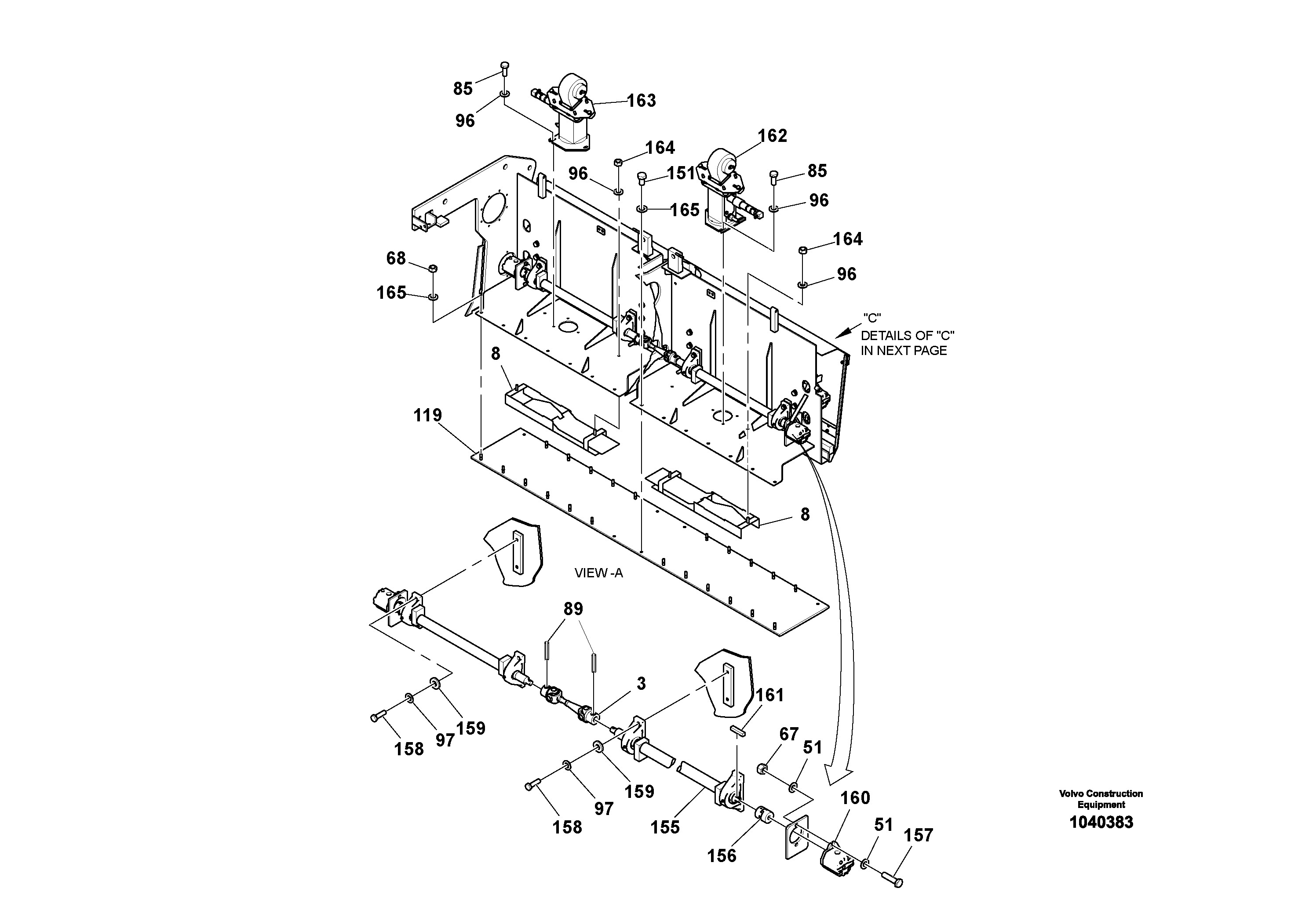 For upper engine part RM70166491 VOLVO