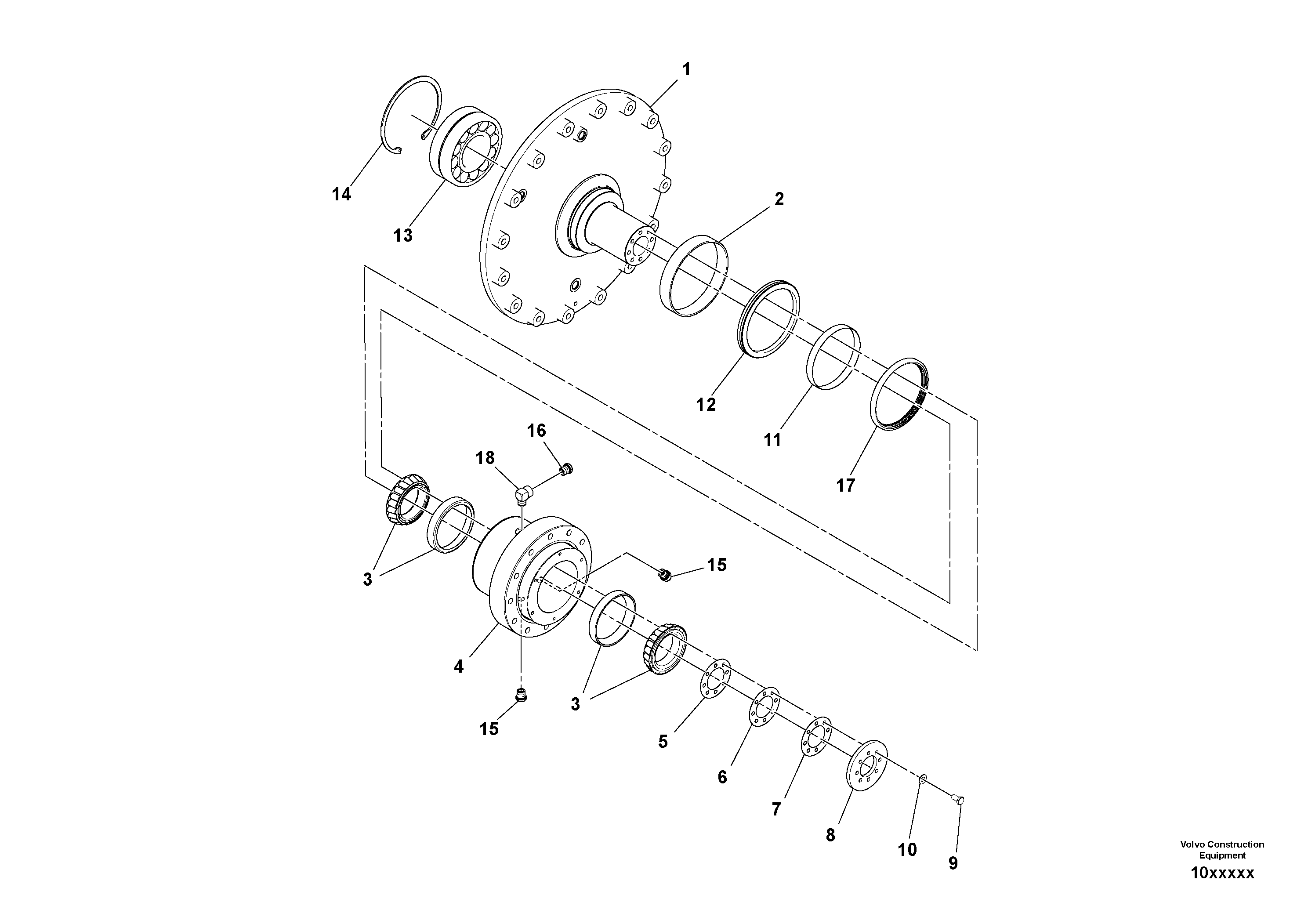 Fan hood RM95264891 VOLVO