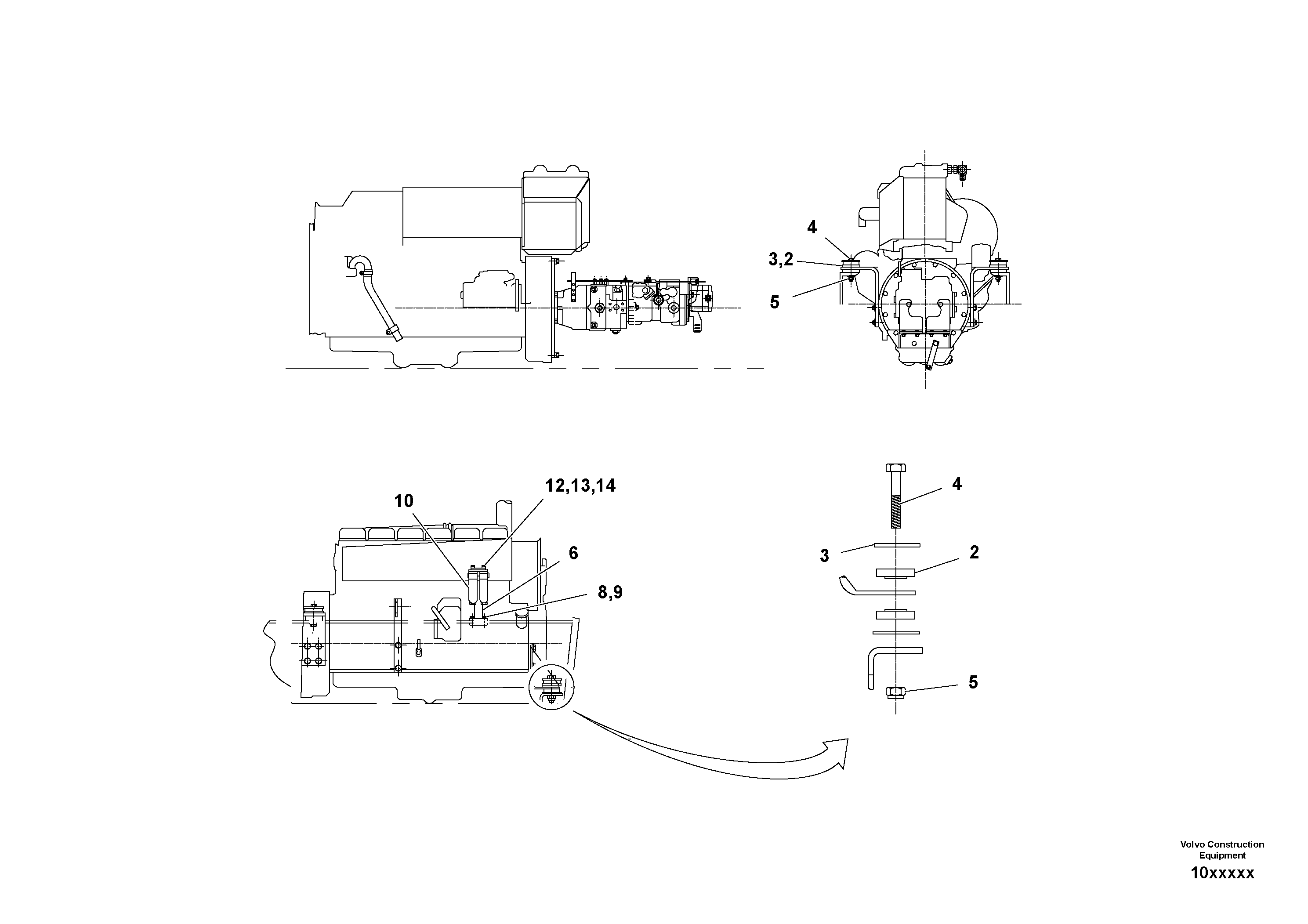 Seat frame RM70087721 VOLVO