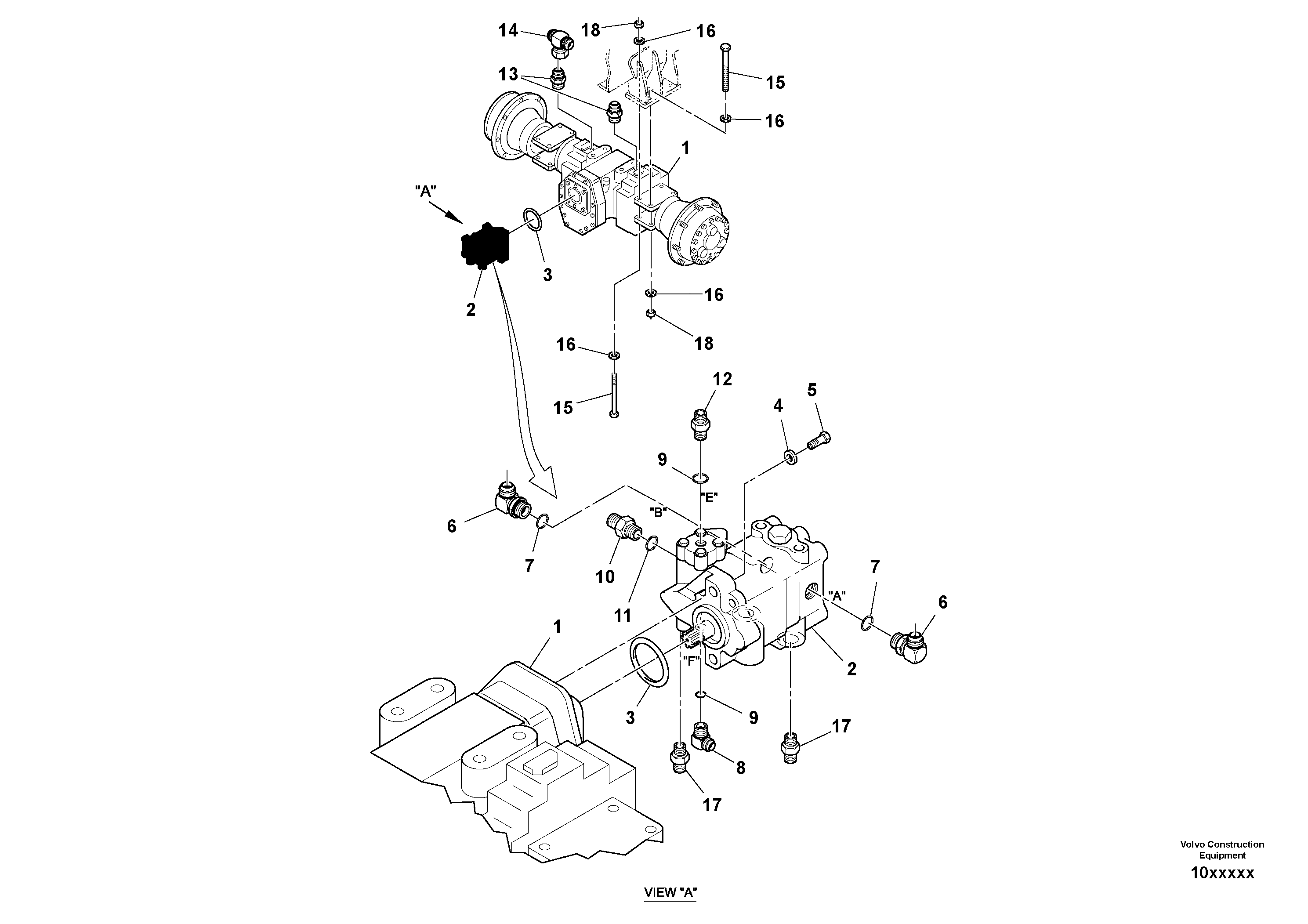 Opr Cylinder RM43844455 VOLVO